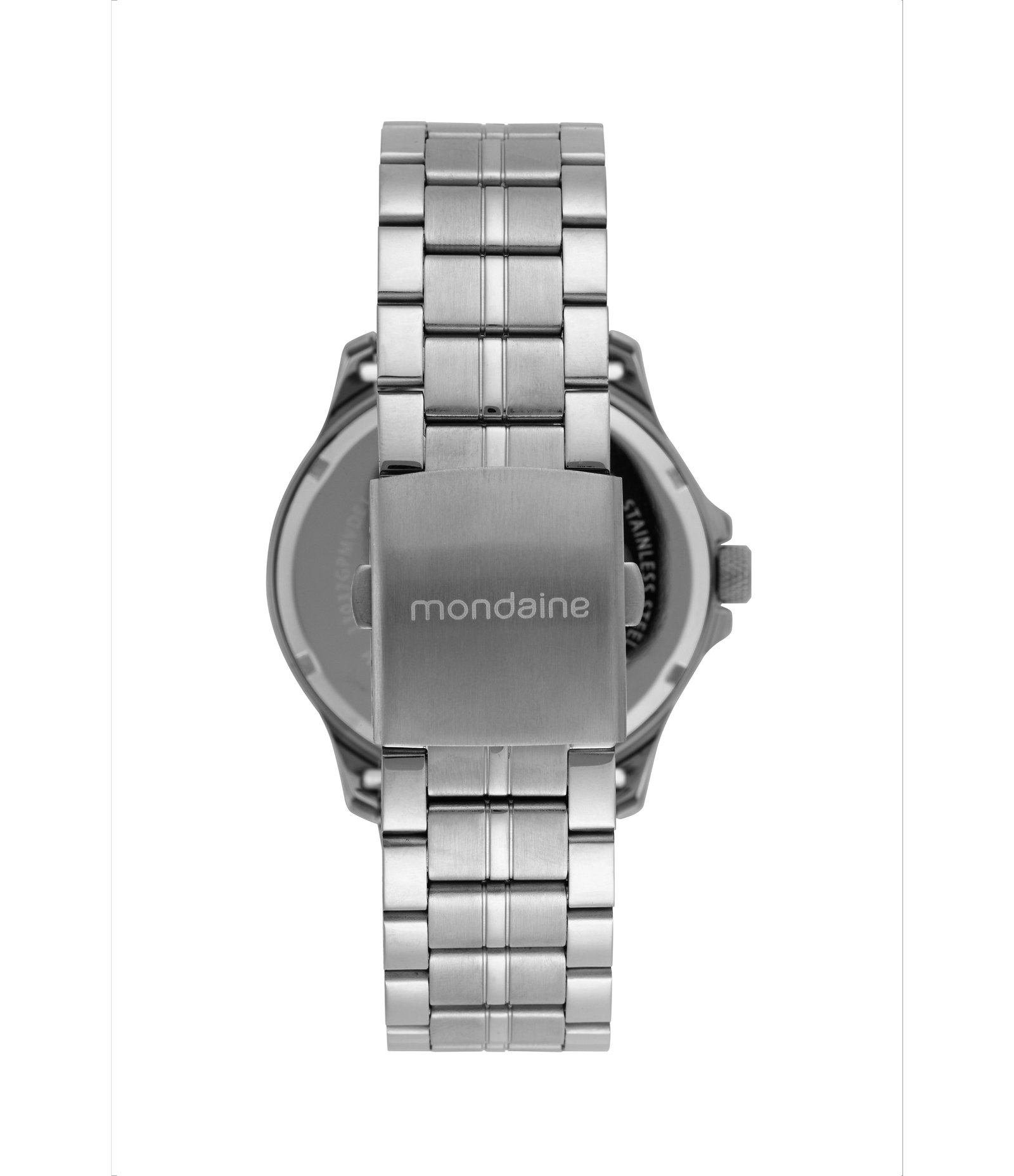Relógio Analógico Mondaine em Aço 33037G0MVNE3KB Prata 4