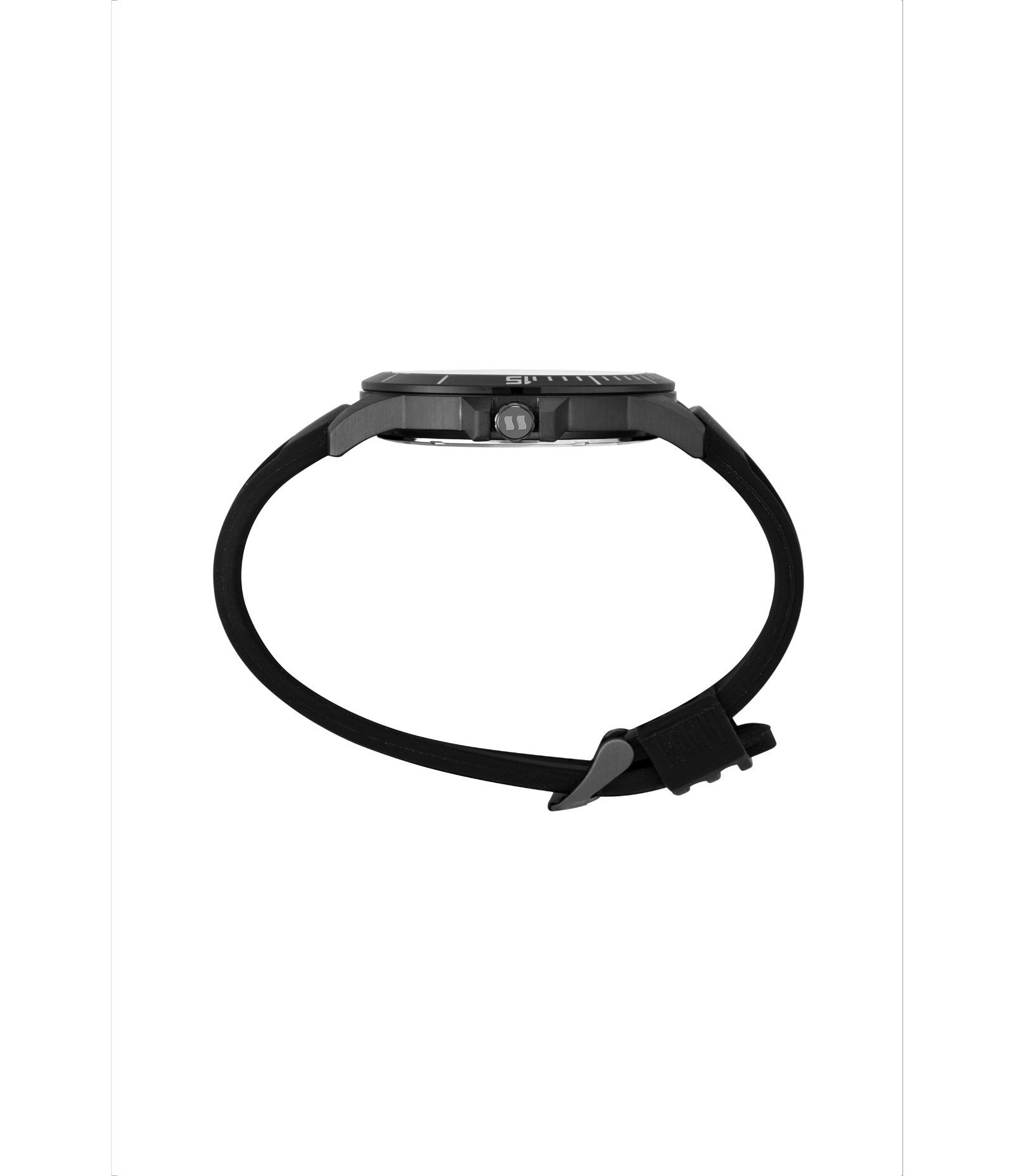 Relógio Analógico Seculus em Silicone 44325GPSVPU3 Preto 3