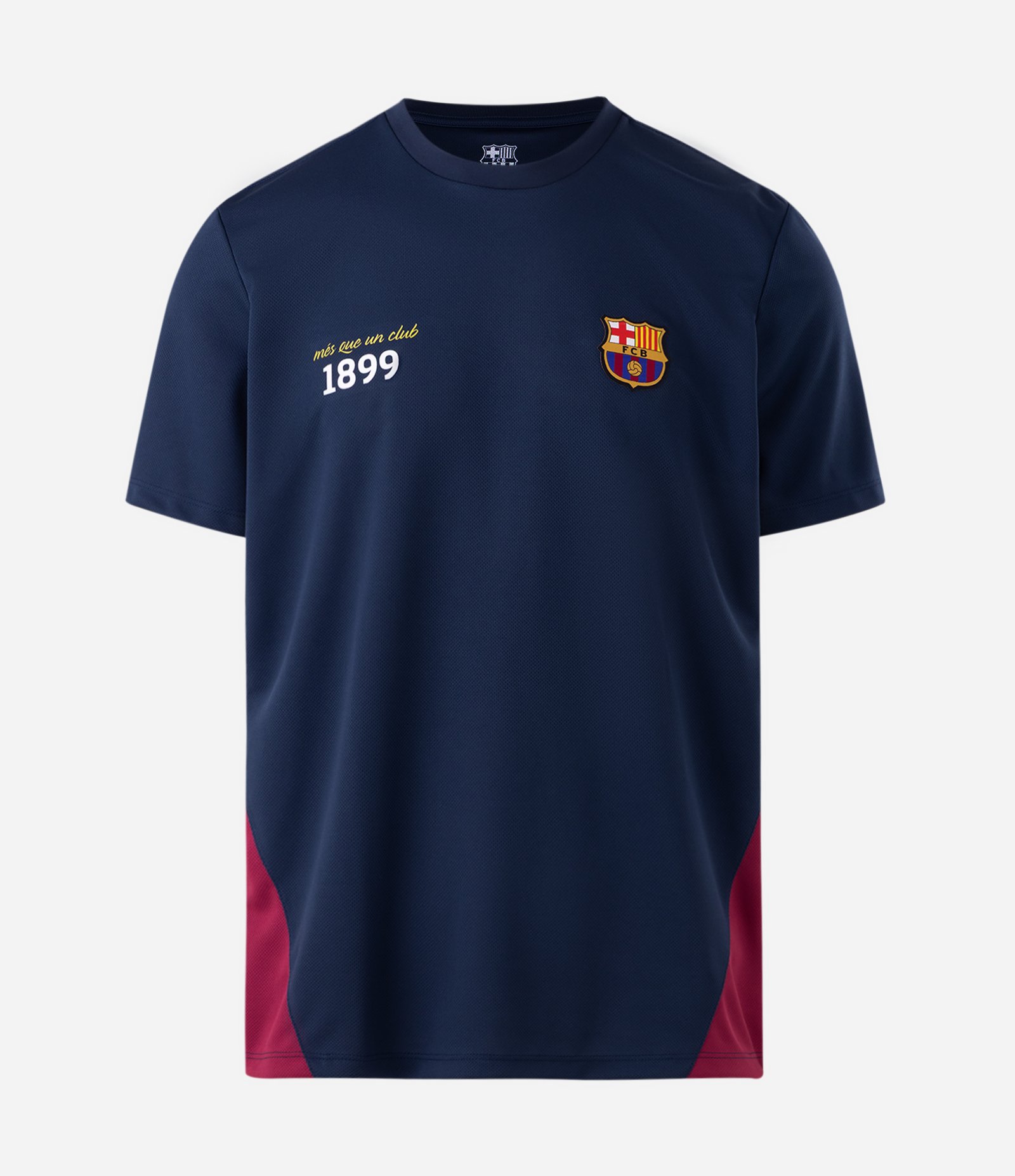 Camiseta Dry Barcelona com Recorte Azul 5