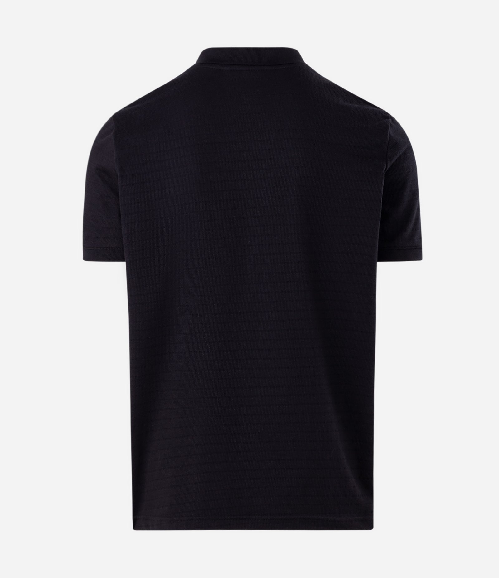 Polo com Textura Horizontal Preto 7