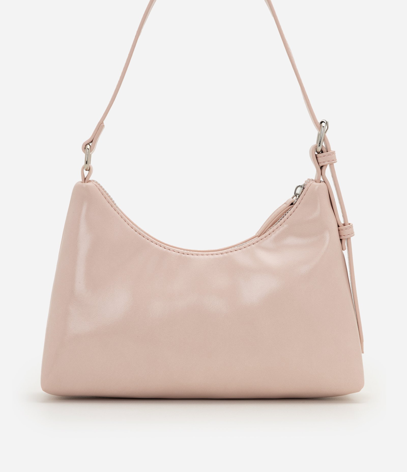 Bolsa Baguete com Alça Ajustável Rosa 3