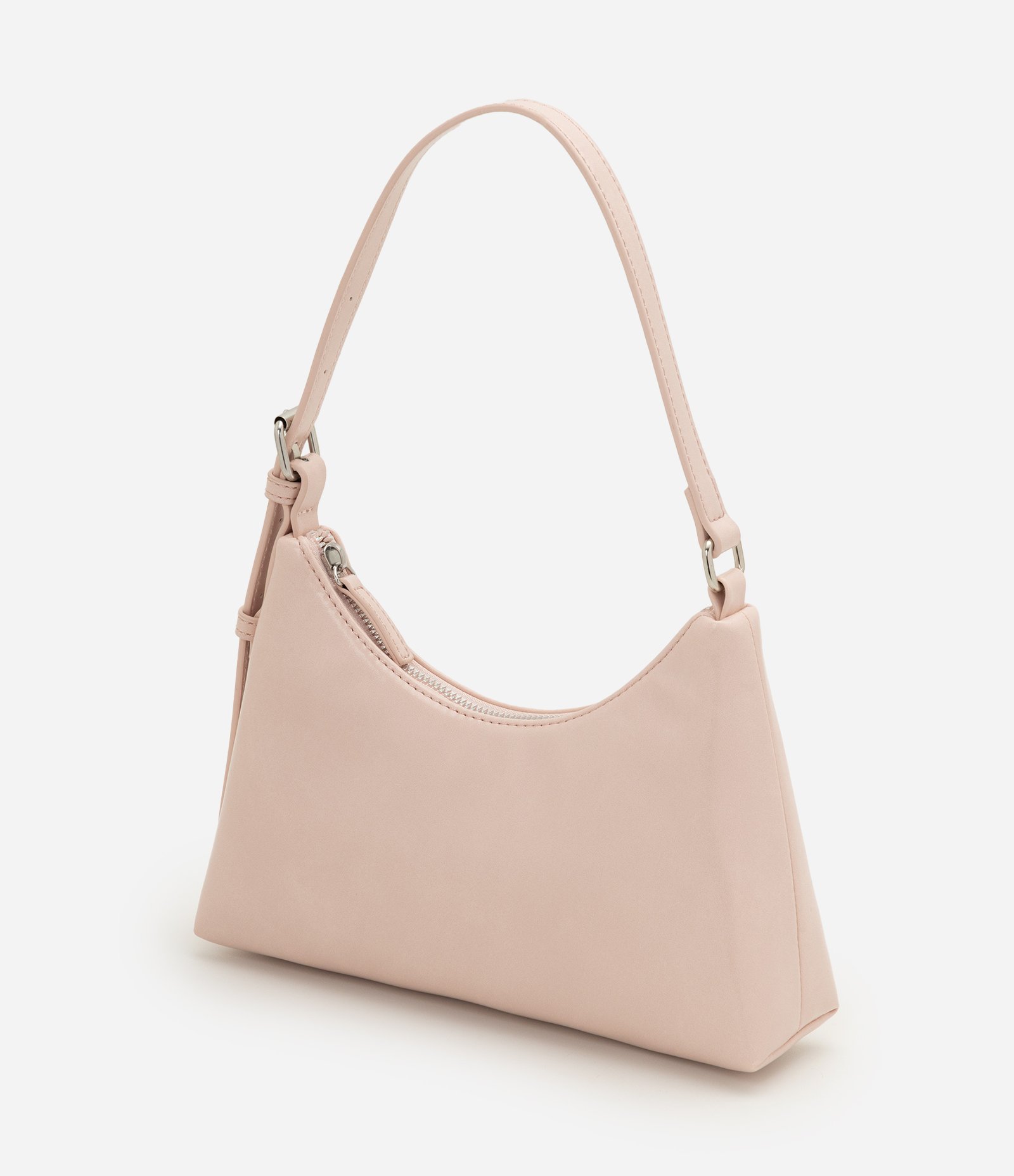 Bolsa Baguete com Alça Ajustável Rosa 5