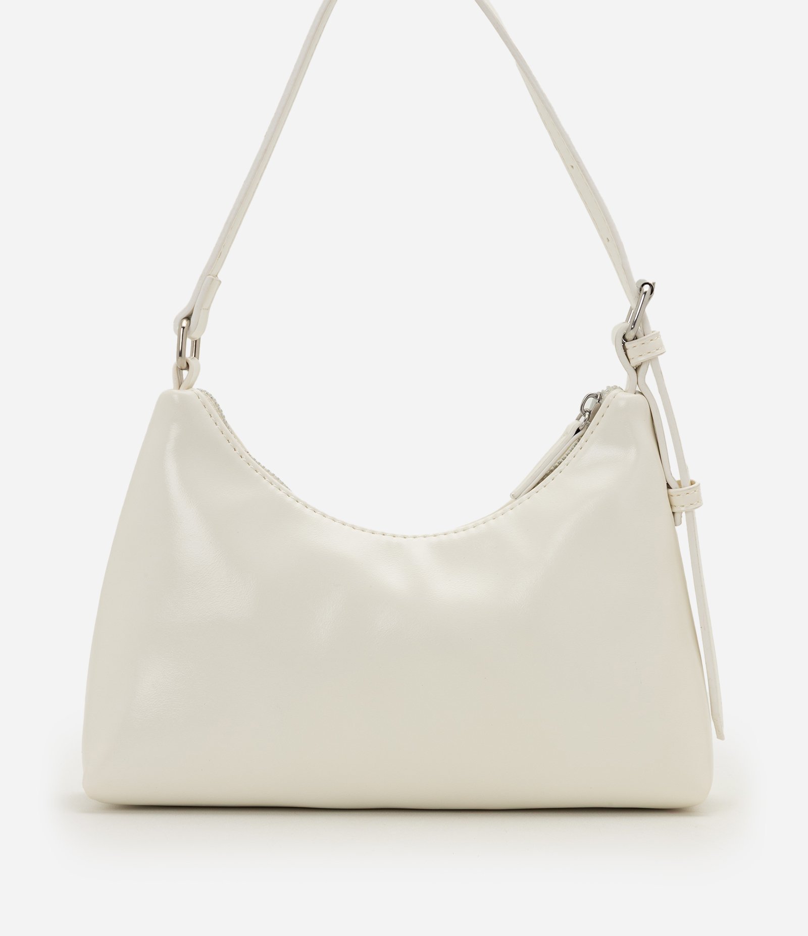 Bolsa Baguete com Alça Ajustável Off White 3