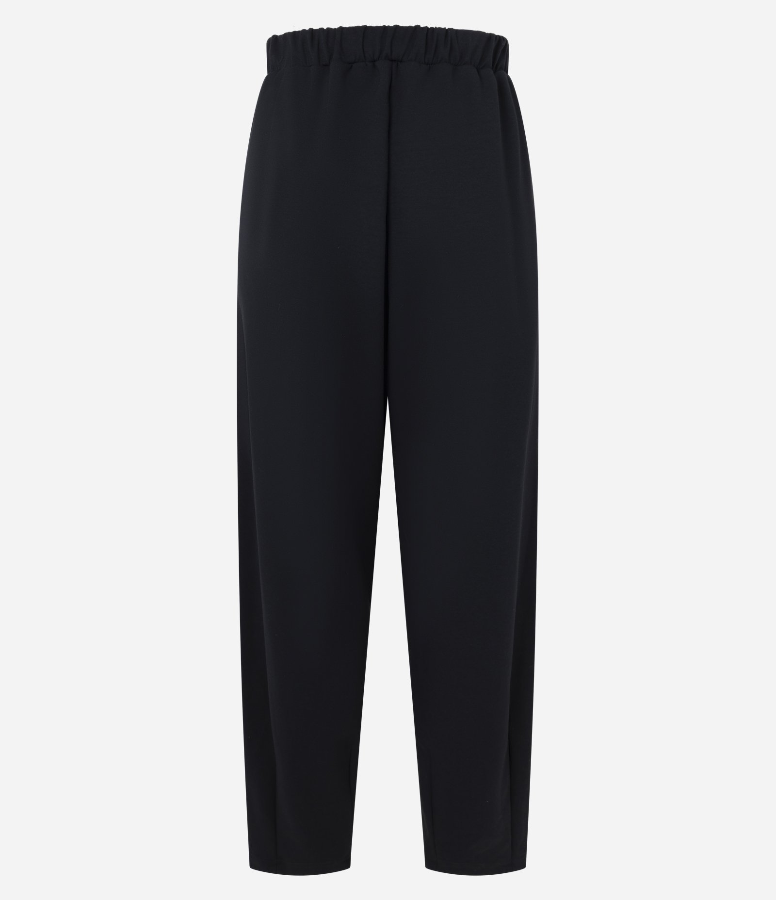 Calça Cocoon com Pregas Frontais Preto 7