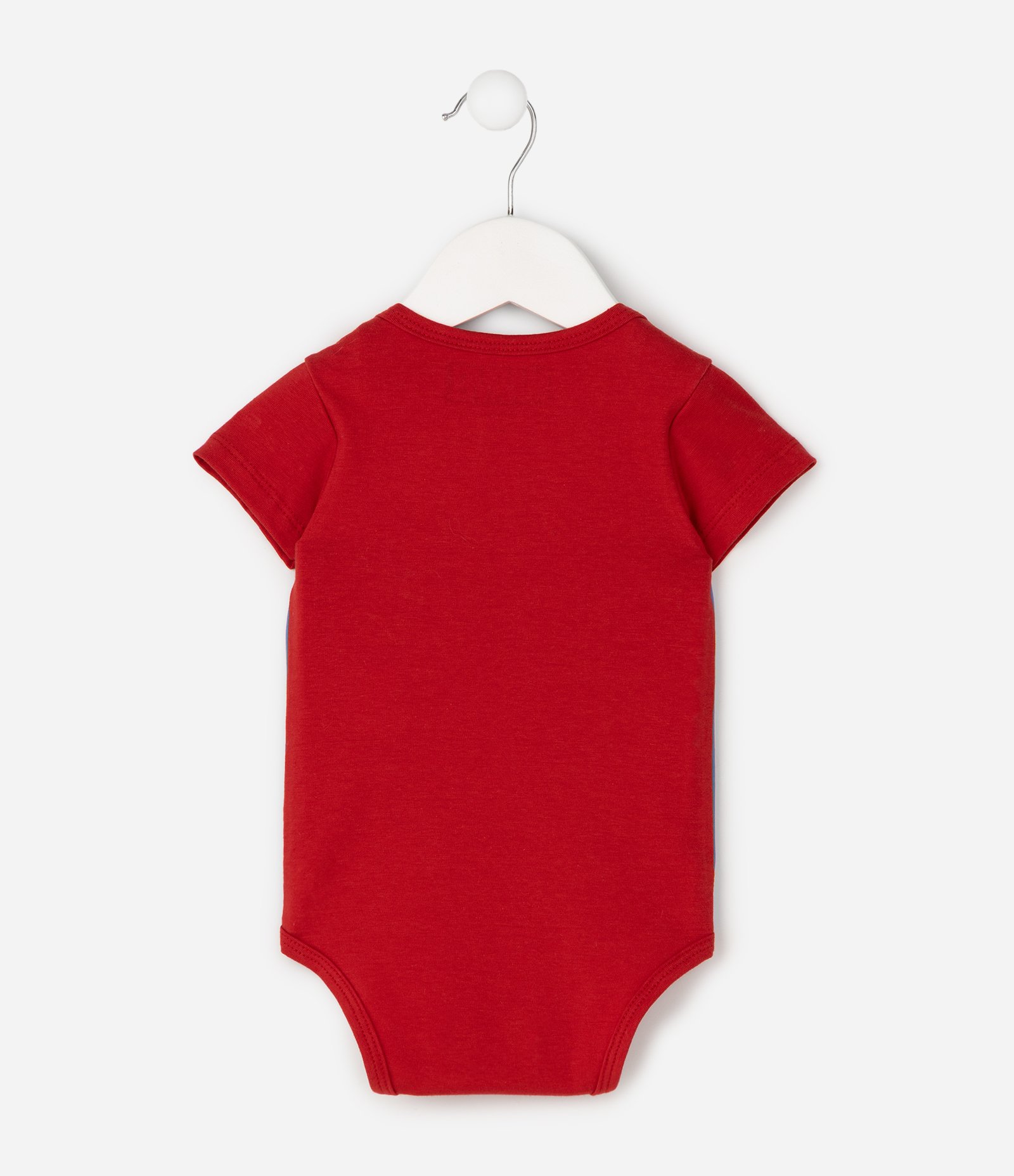 Body Infantil Em Algodão Homem Aranha - Tam 0 a 18 Meses Vermelho 4