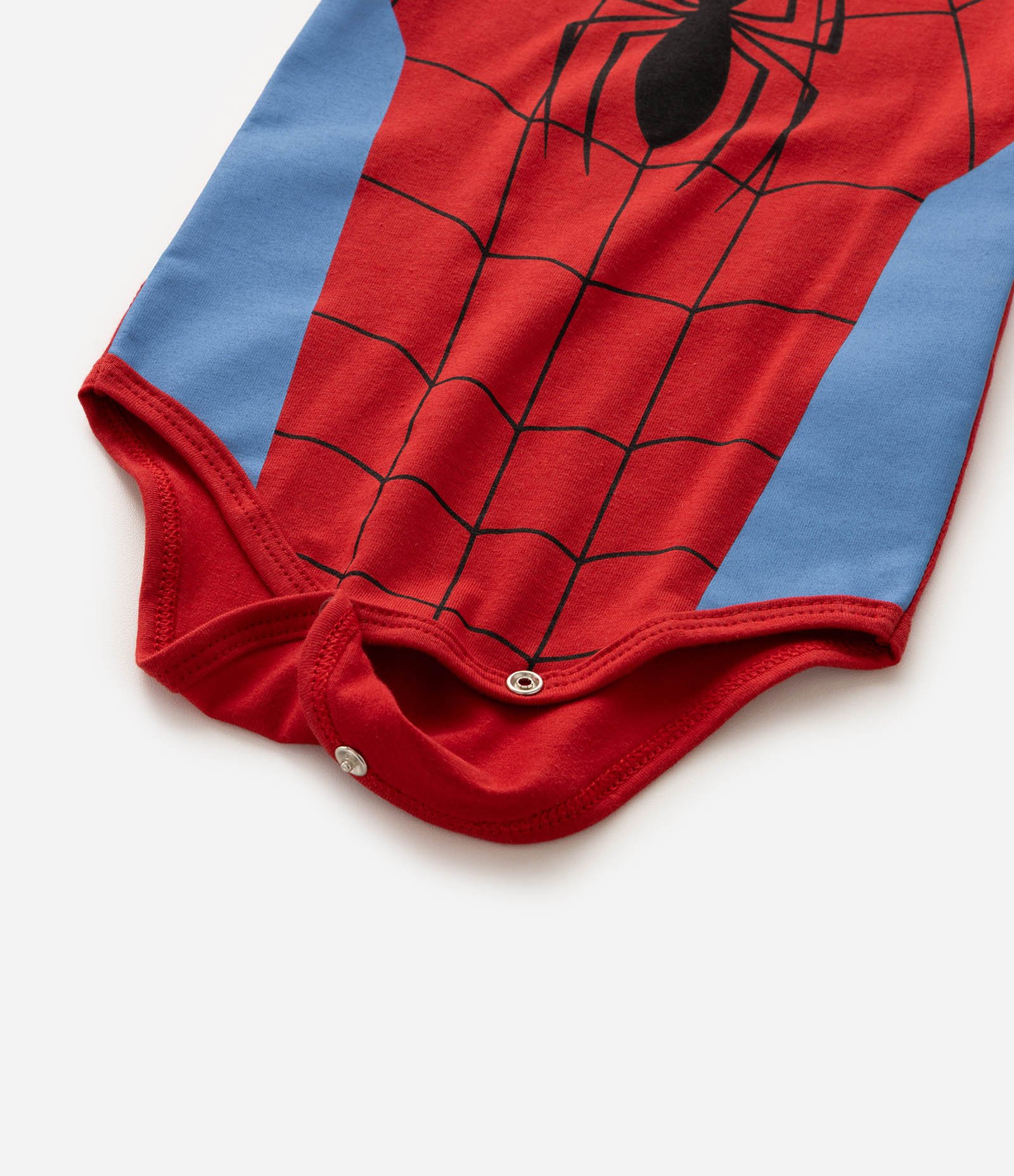 Body Infantil Em Algodão Homem Aranha - Tam 0 a 18 Meses Vermelho 5