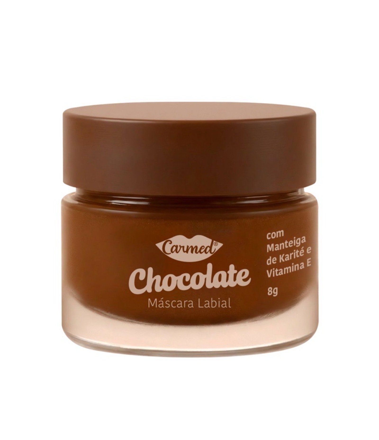 Máscara Labial Hidratante Chocolate Carmed 8g 1