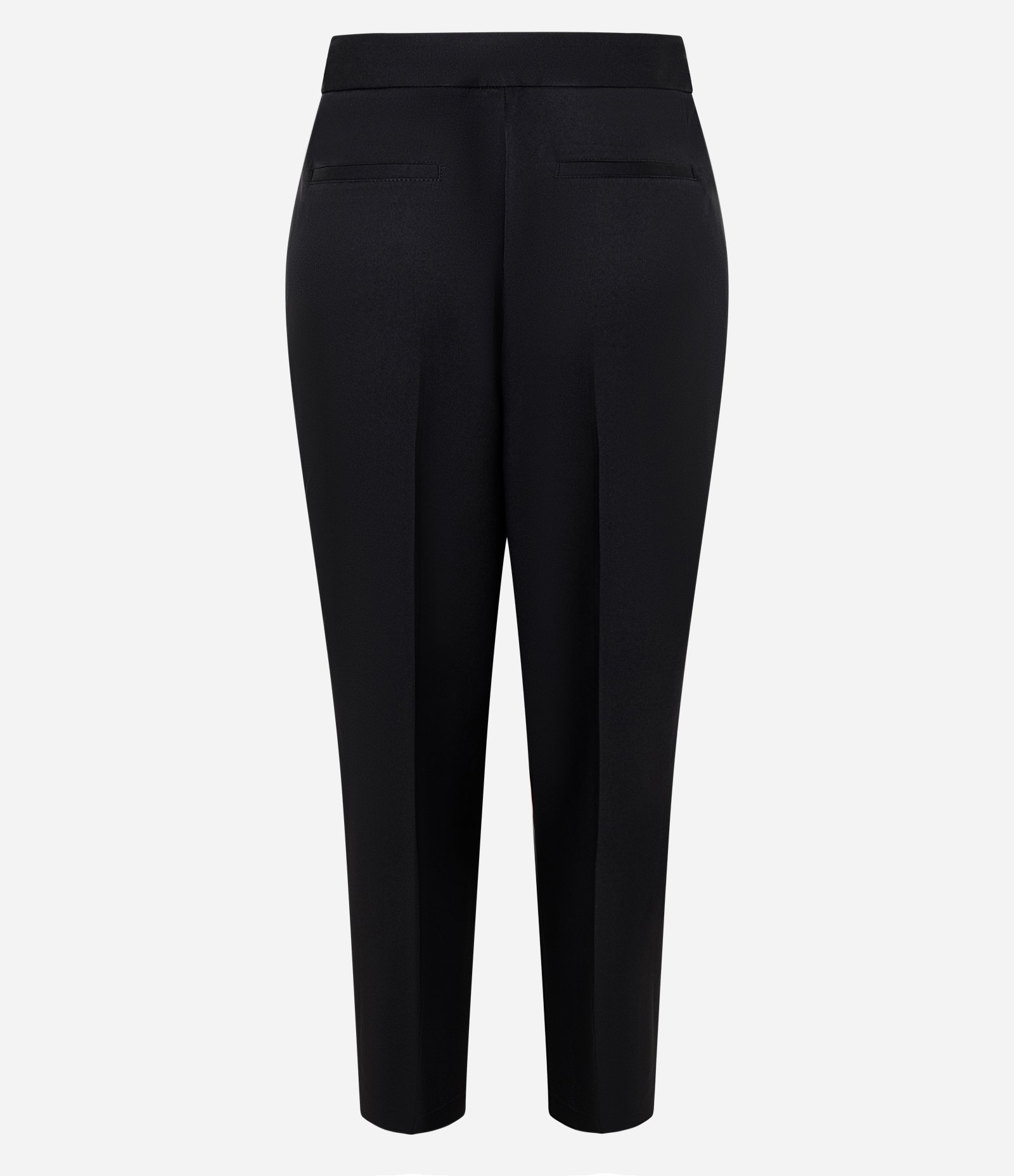Calça Cenoura com Cós Alfaiatado Preto 5