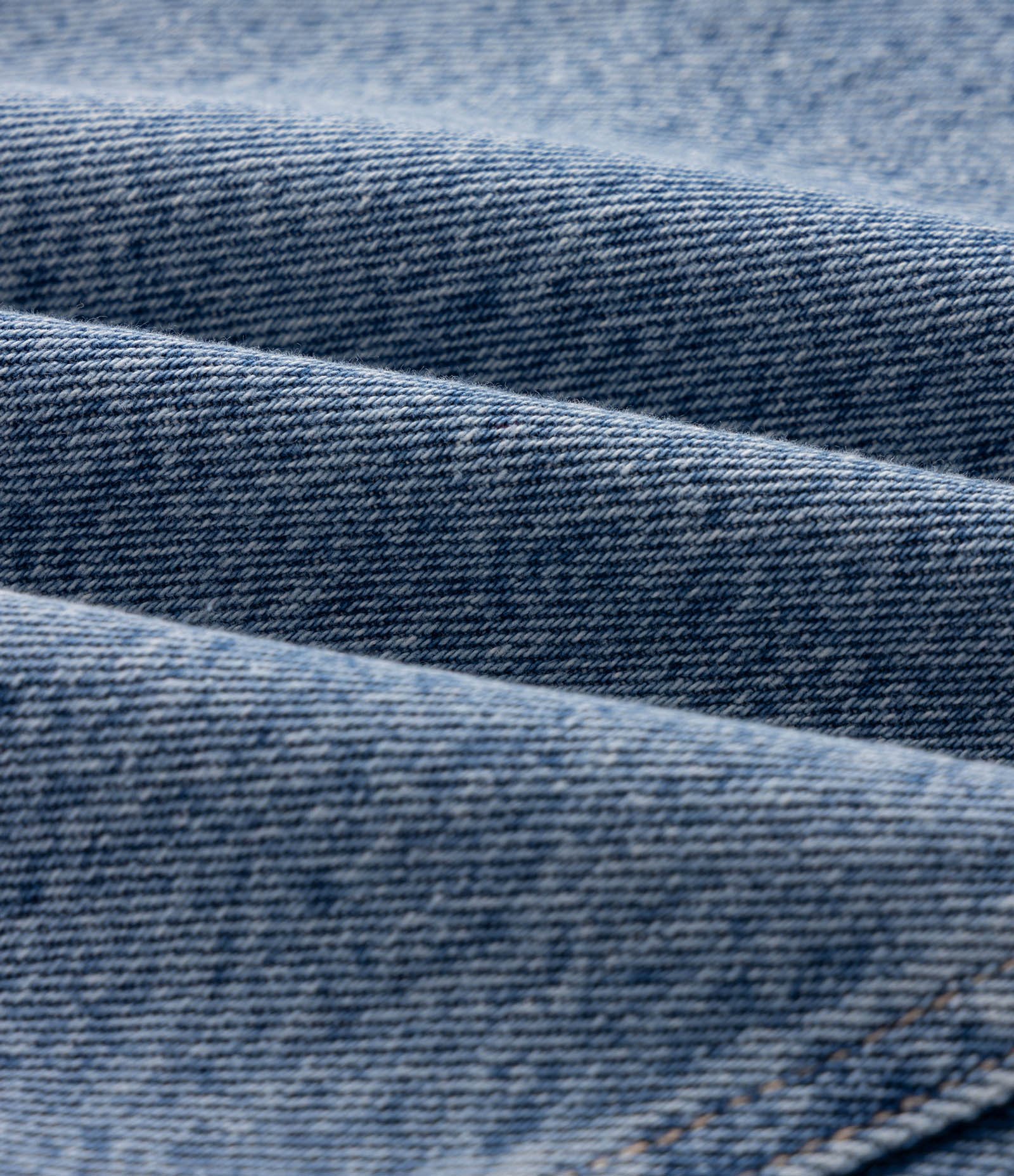 Calça Balloon em Jeans com Botão na Barra Azul 3