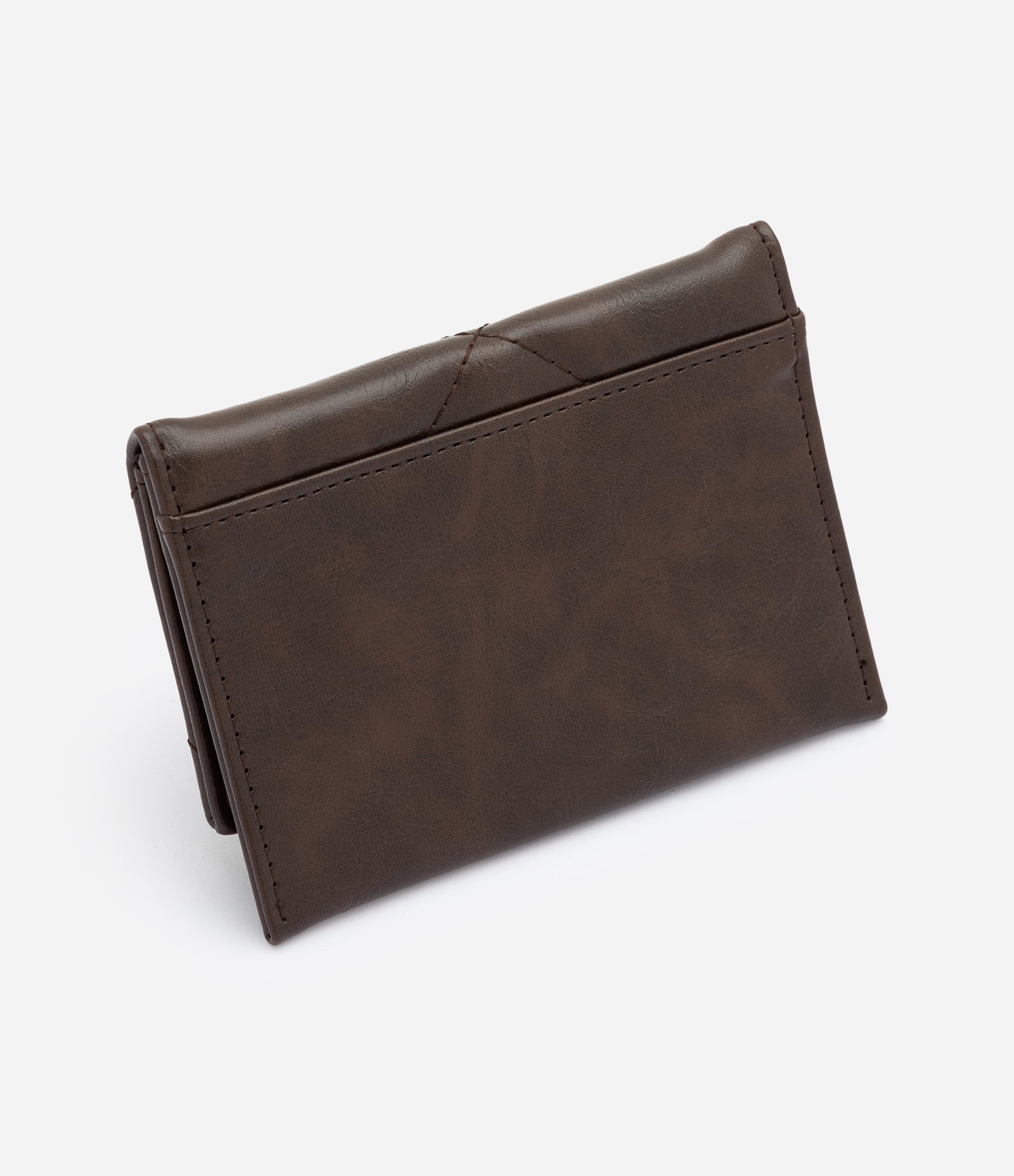 Carteira Envelope com Matelassê de Coração Marrom 2