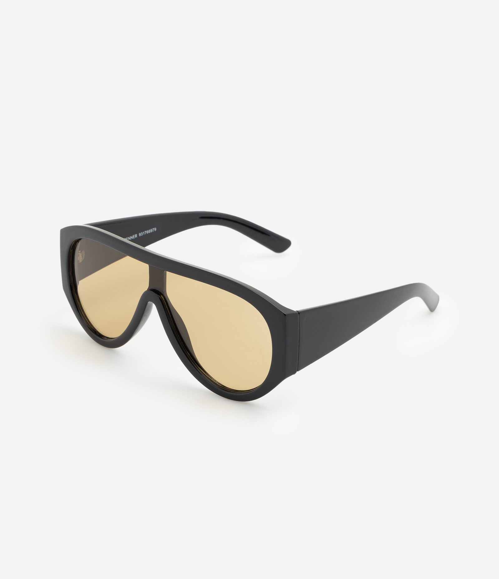 Óculos Máscara com Lentes Escuras Preto 2