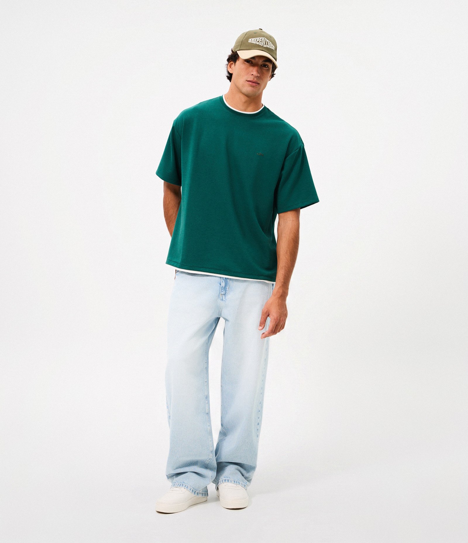 Camiseta Oversized Rugby Verde 2
