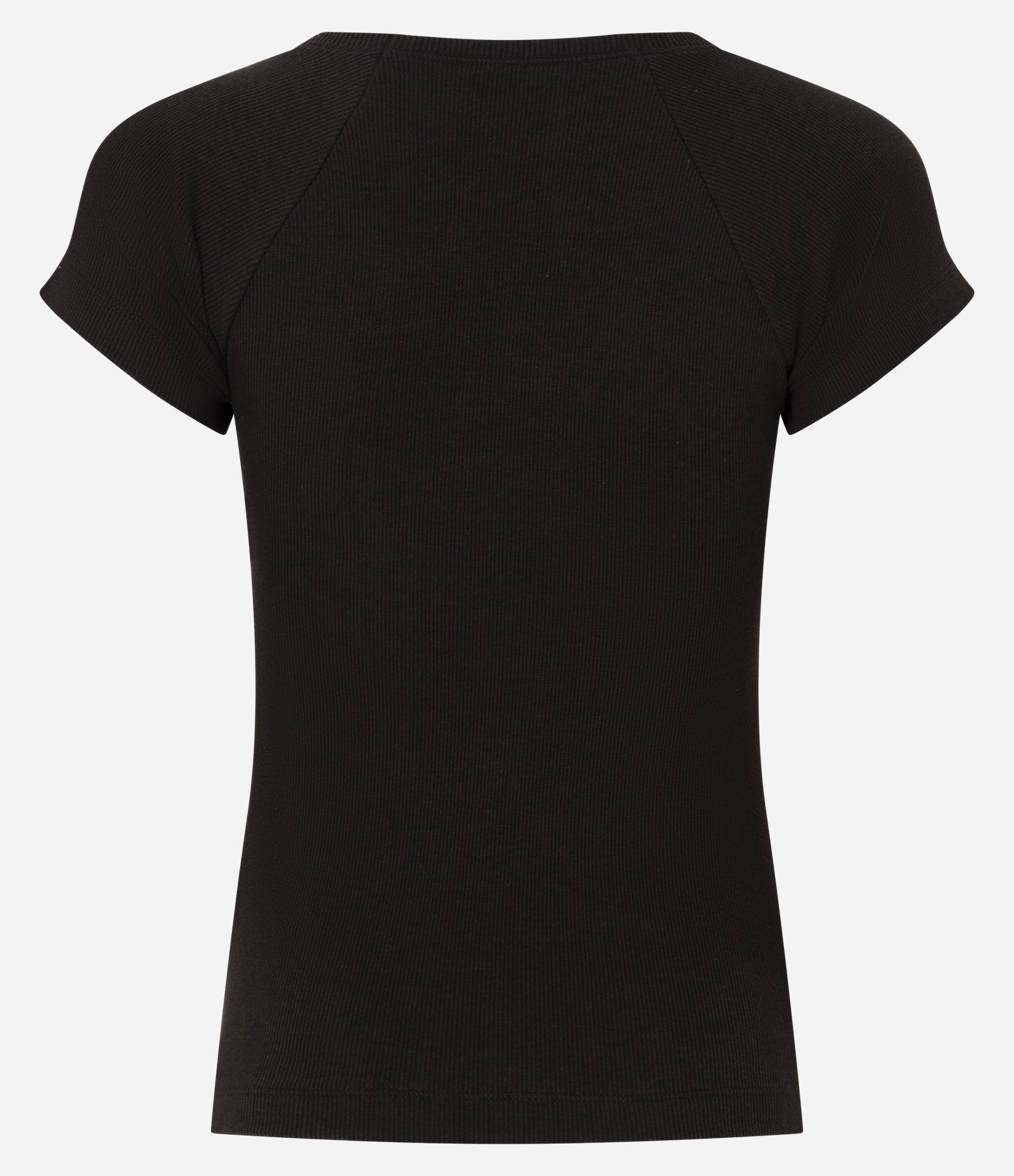Blusa em Modal Raglan com Decote V Marrom 3