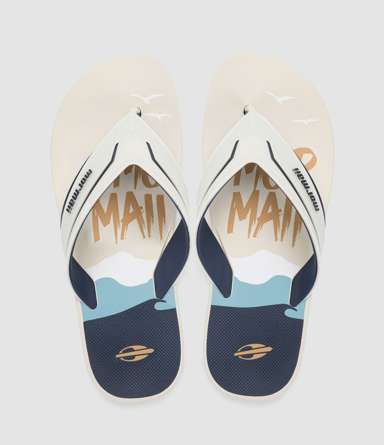 Chinelo PVC Mormaii Neocycle IV Bege 3