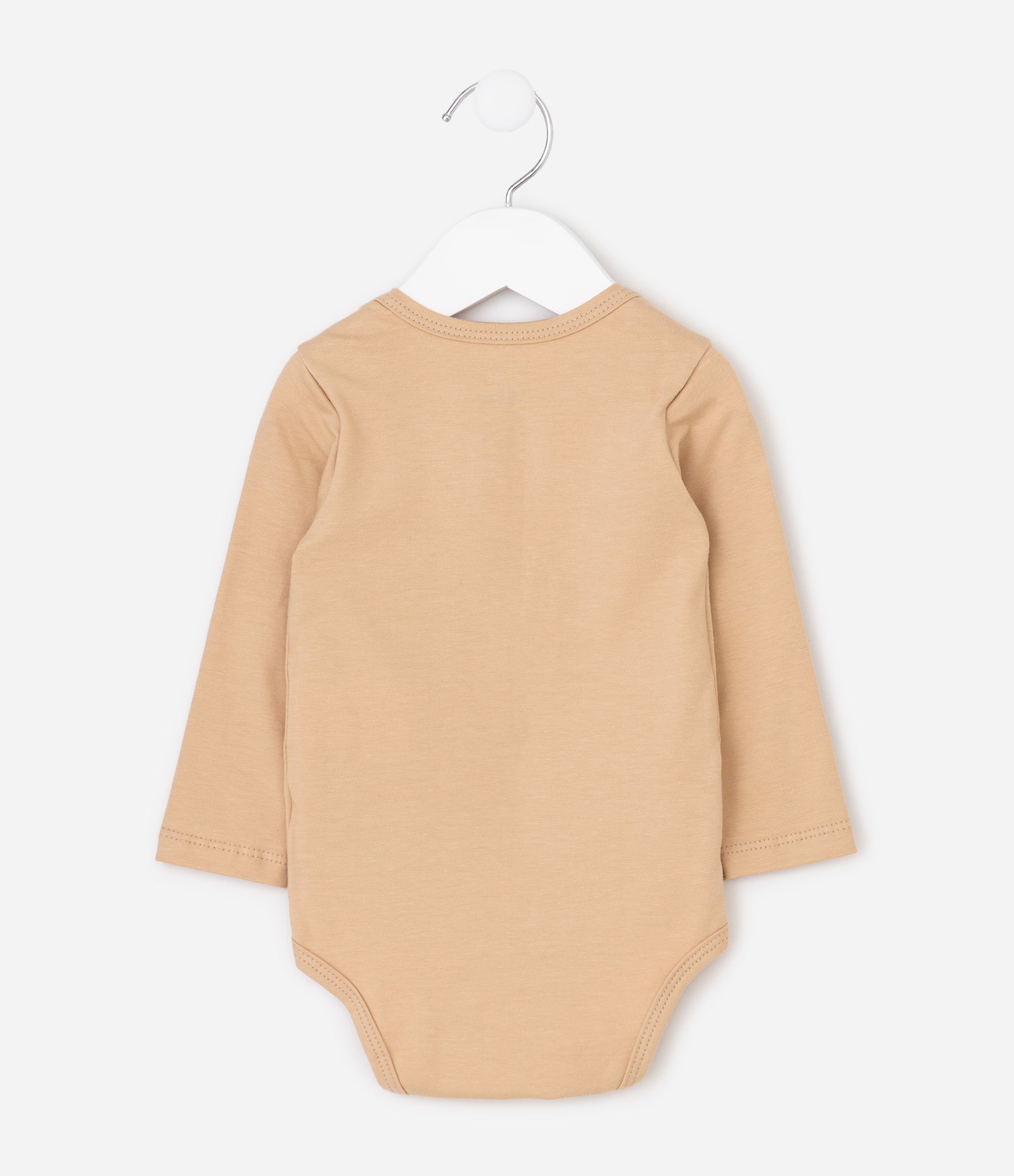 Body bebê Em Cotton Gatinho - Tam -12 a 18 Meses Marrom 3