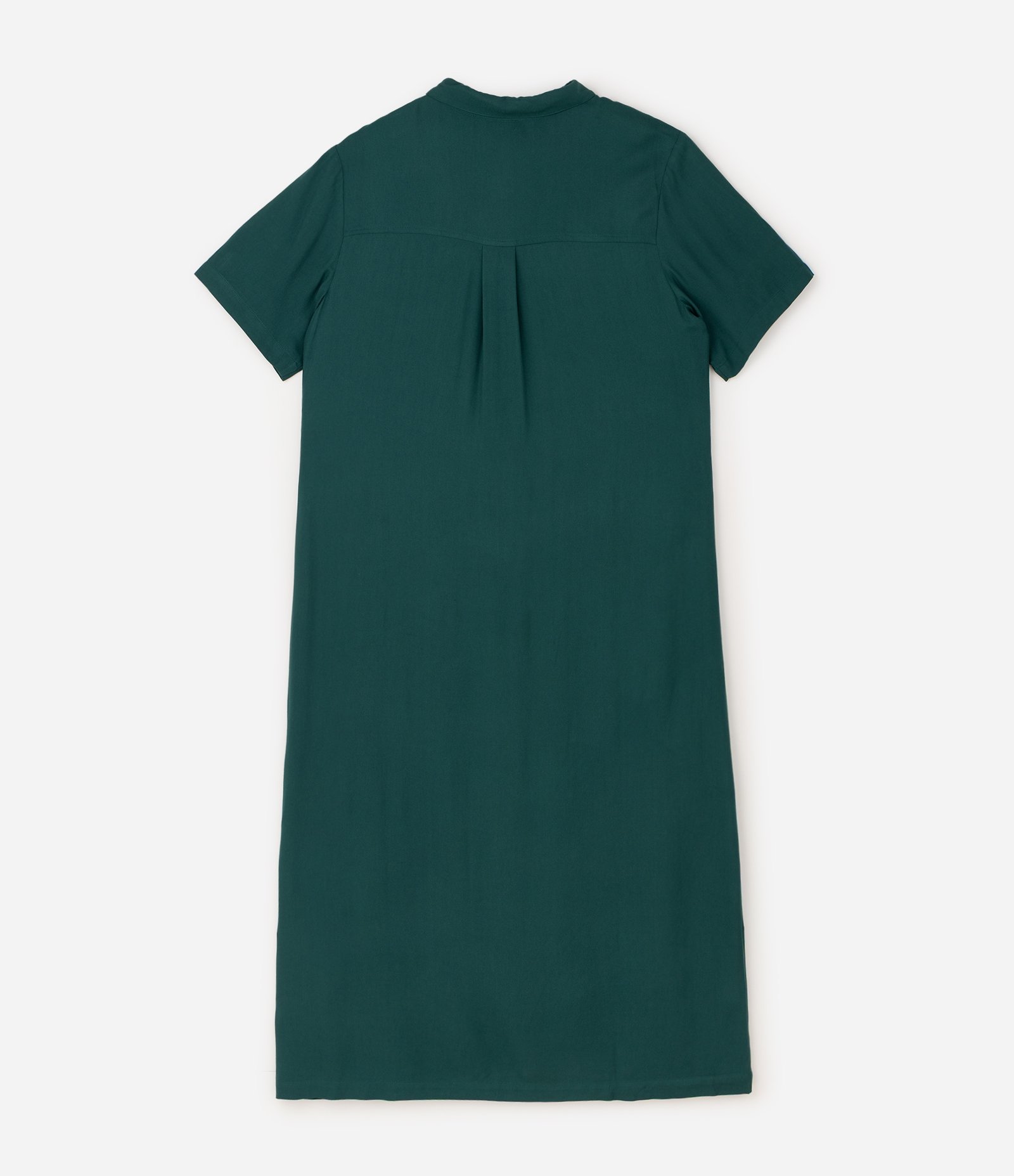 Vestido Chemise Midi Viscose Curve & Plus Size Verde 2