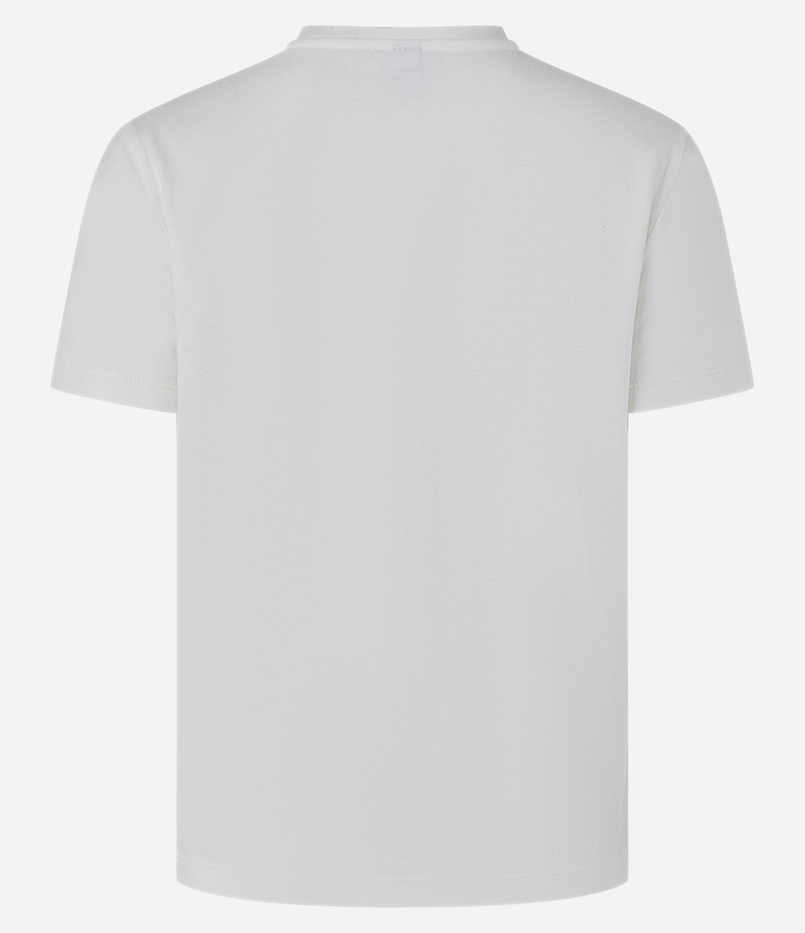 Camiseta em Algodão com Lettering Almer e Estampa Floral Branco 2