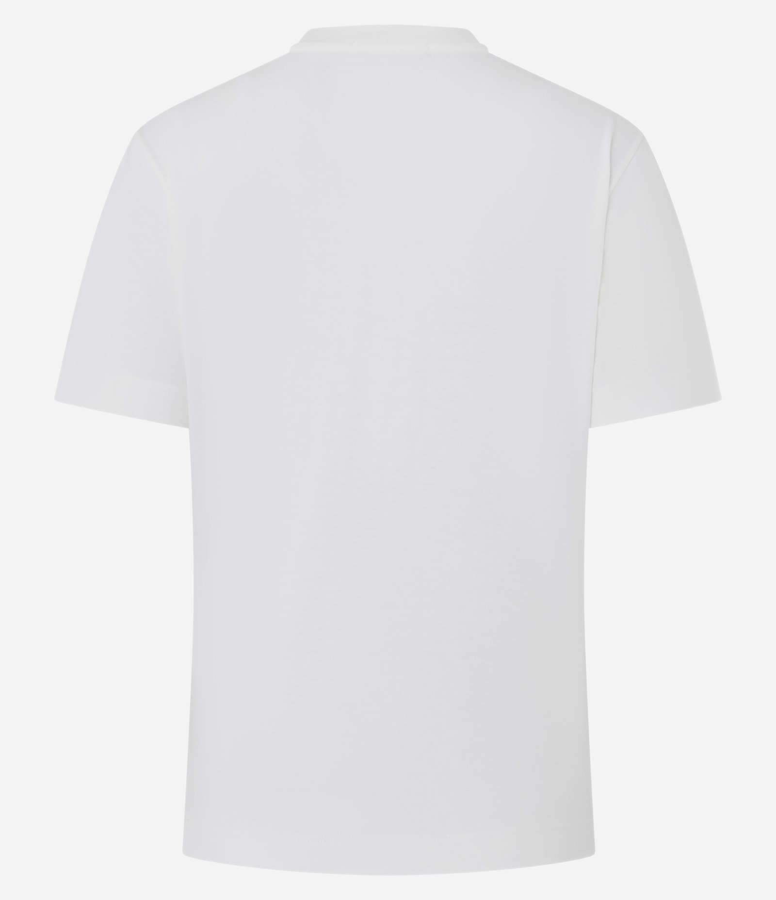 Camiseta em Algodão com Bordado Floral nos Ombros Branco 7