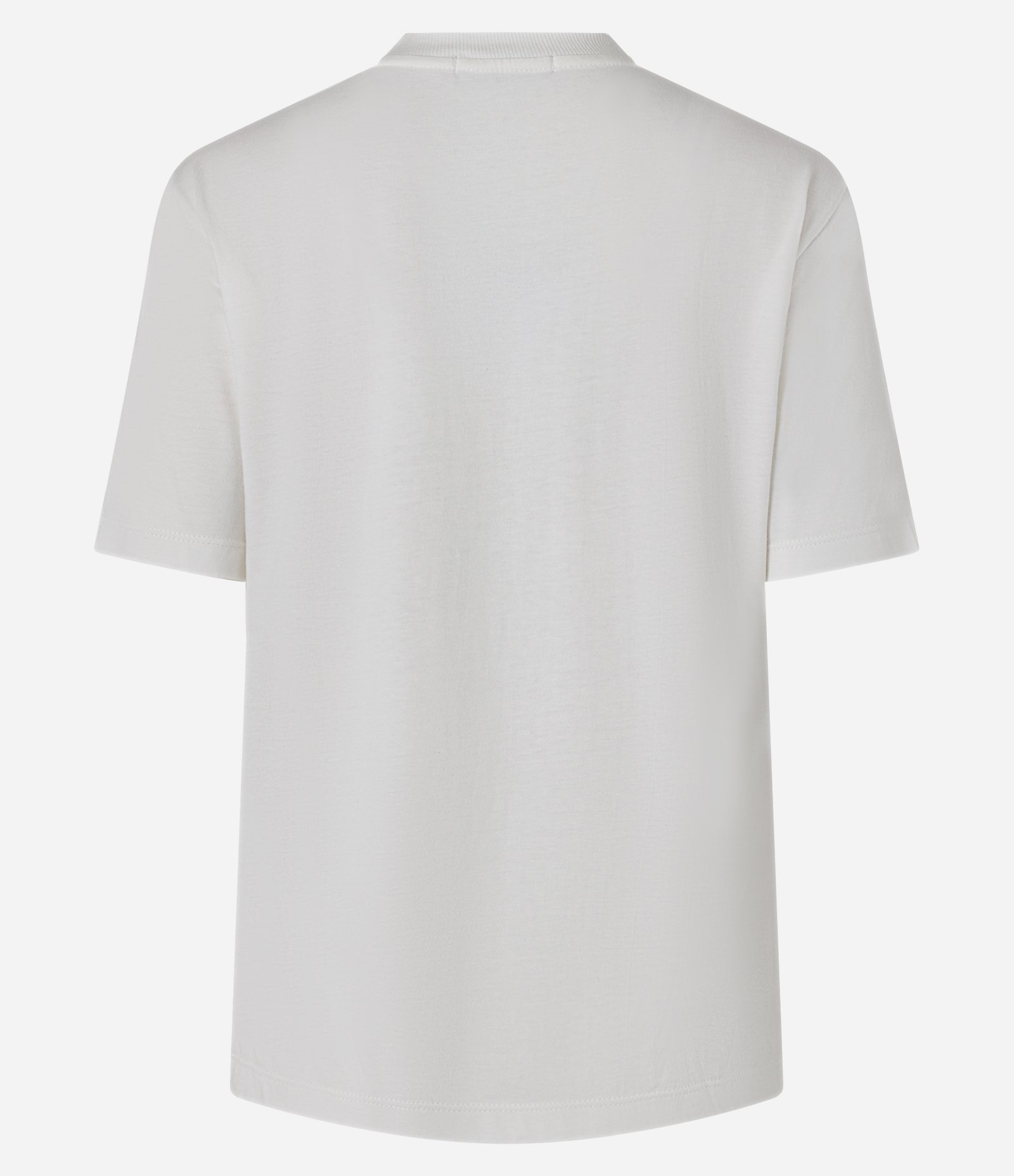 Camiseta em Algodão com Bordado Floral Branco 2