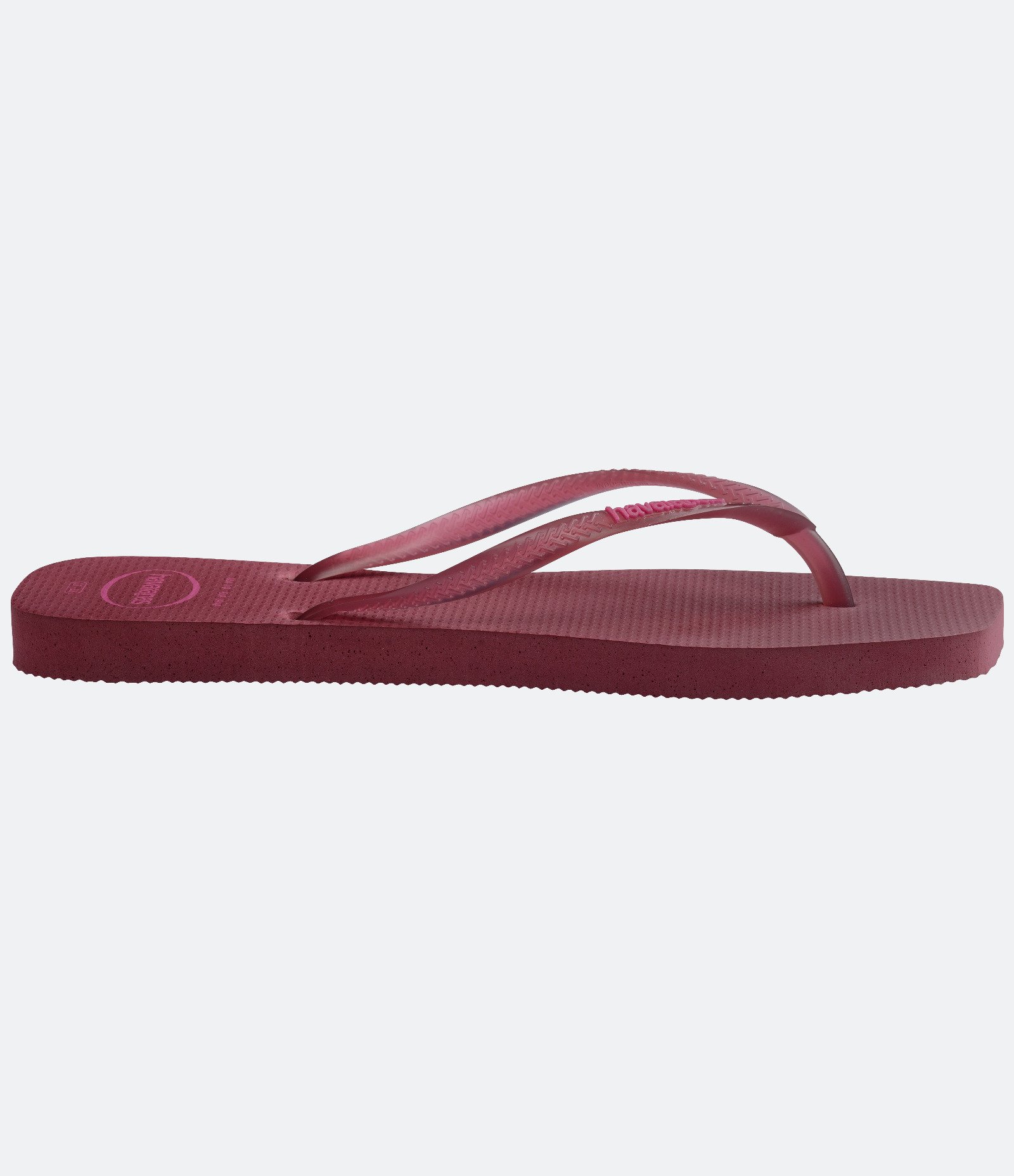 Chinelo Havaianas com Bico Quadrado Vinho 3