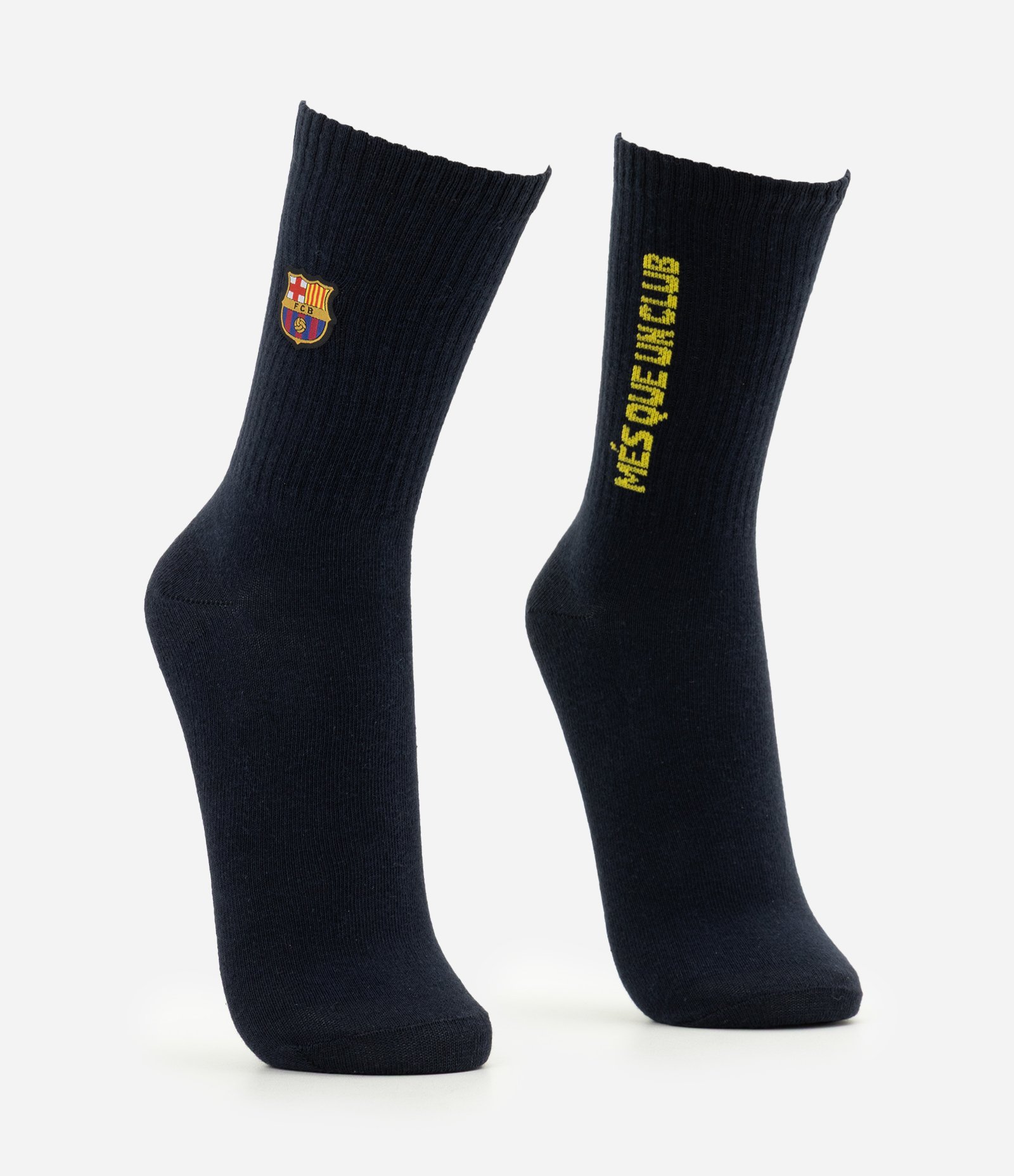 Meia Cano Alto do Barcelona Més Que Un Club Azul 2