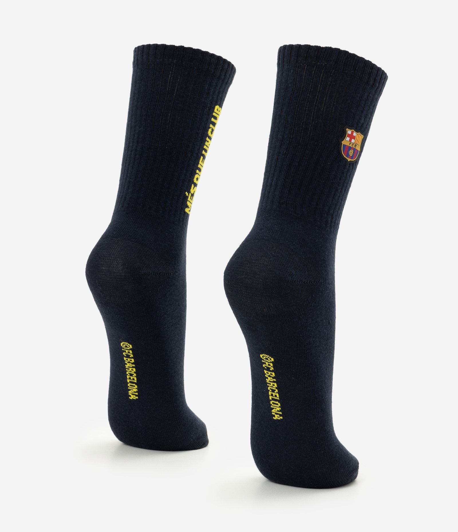 Meia Cano Alto do Barcelona Més Que Un Club Azul 3