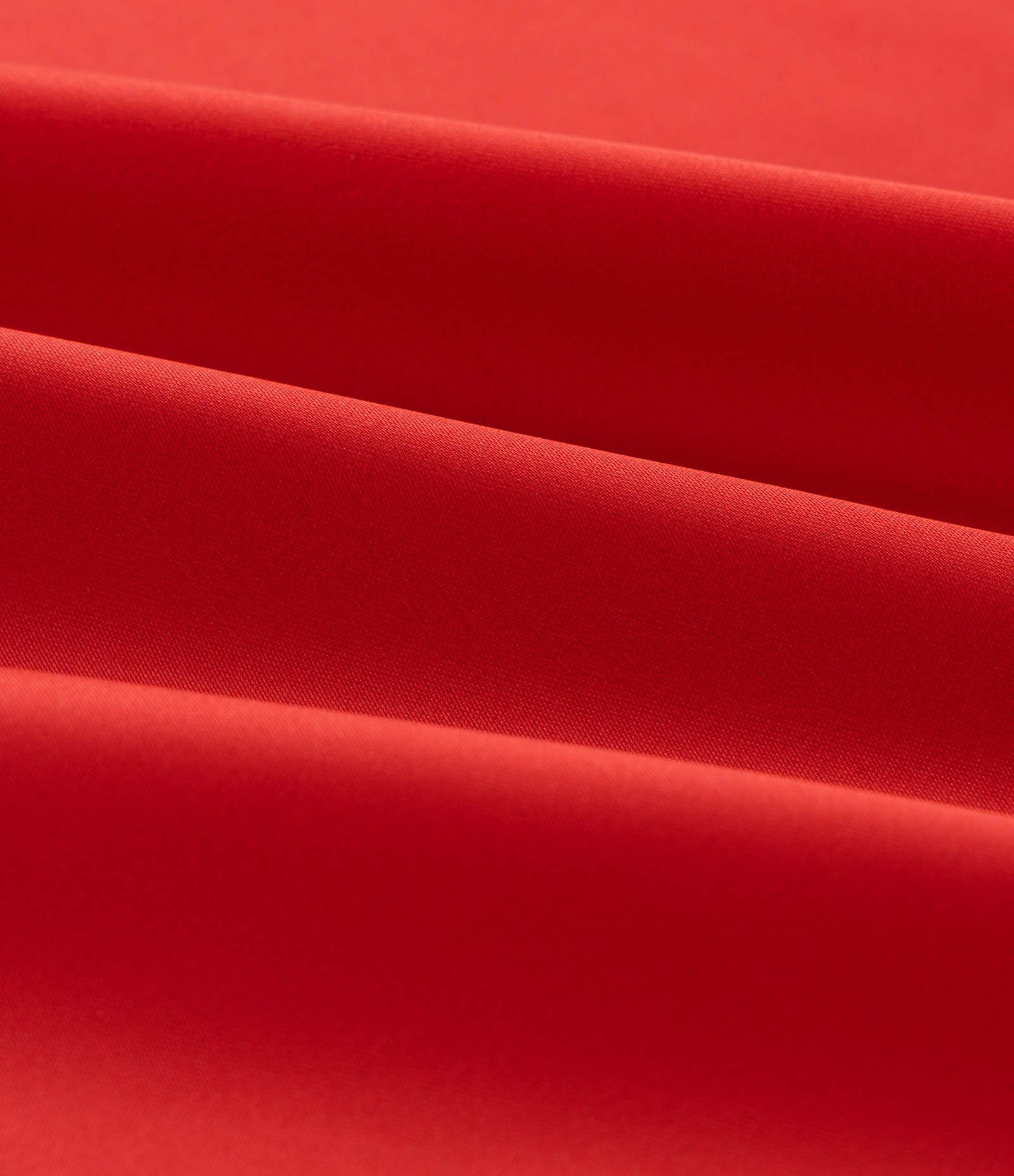 Lenço Quadrado Acetinado com Estampa Geométrica Vermelho 4