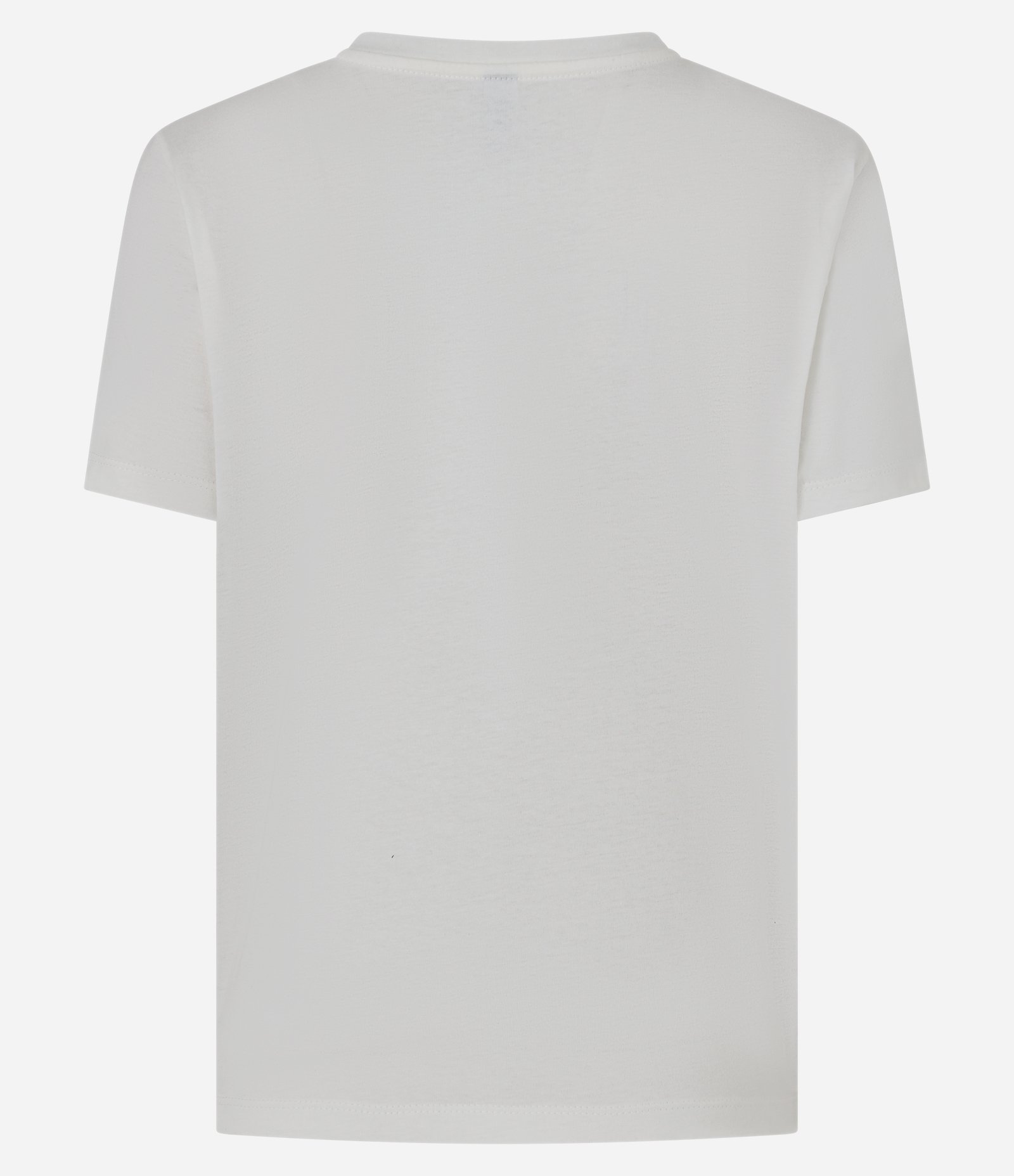 Camiseta New T-shirt em Algodão com Estampa Tropical Flocada Branco 7