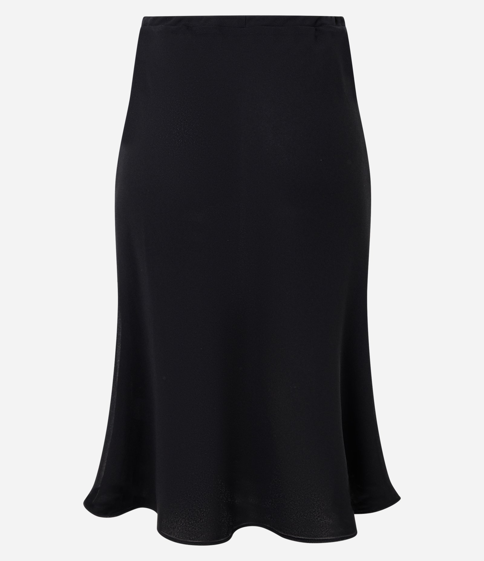 Saia Midi em Chiffon com Amarração na Cintura Preto 6