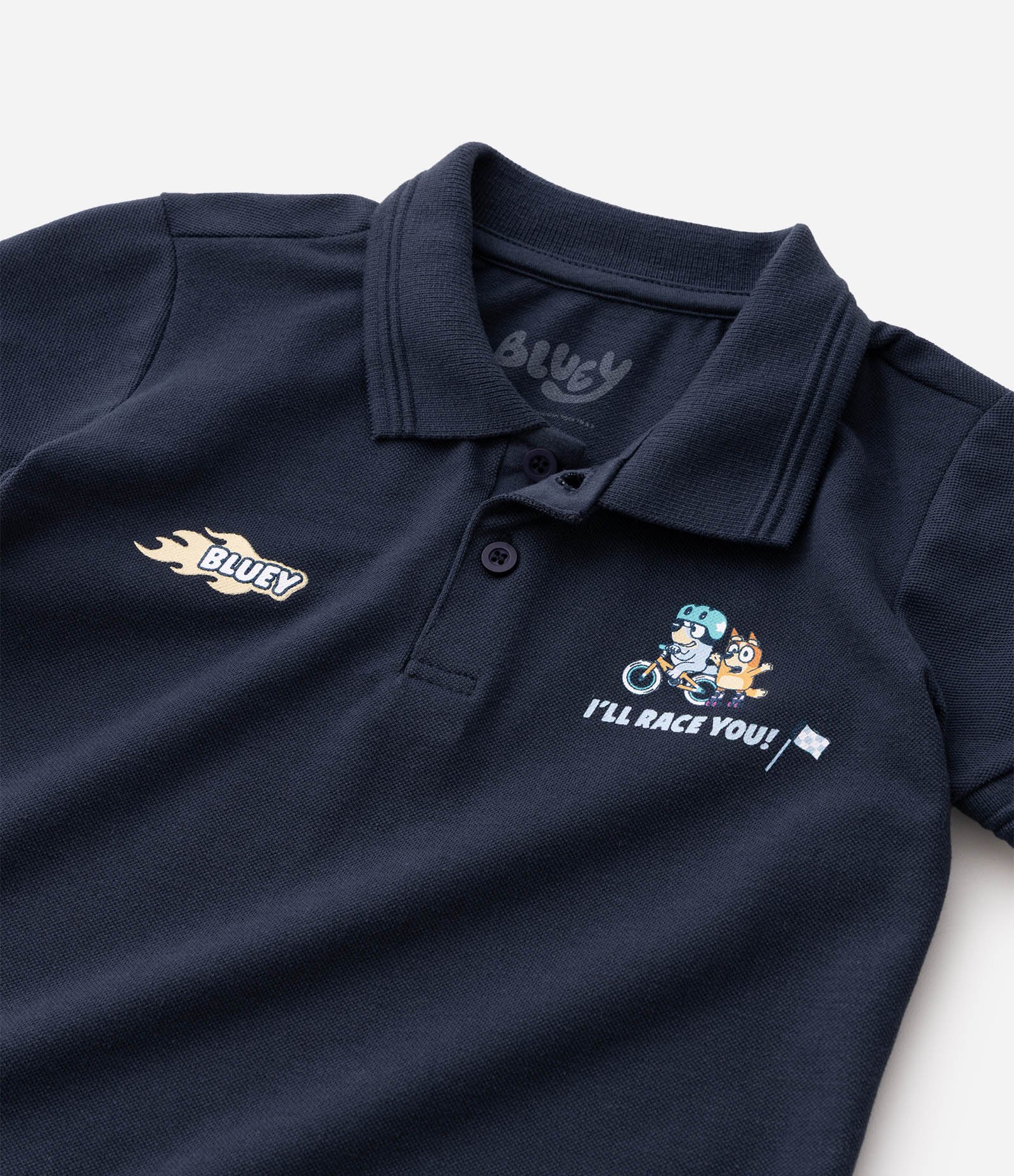 Conjunto Infantil Em Algodão Com Massinhas e Adesivos Bluey - Tam 3 a 6 Anos Azul 6