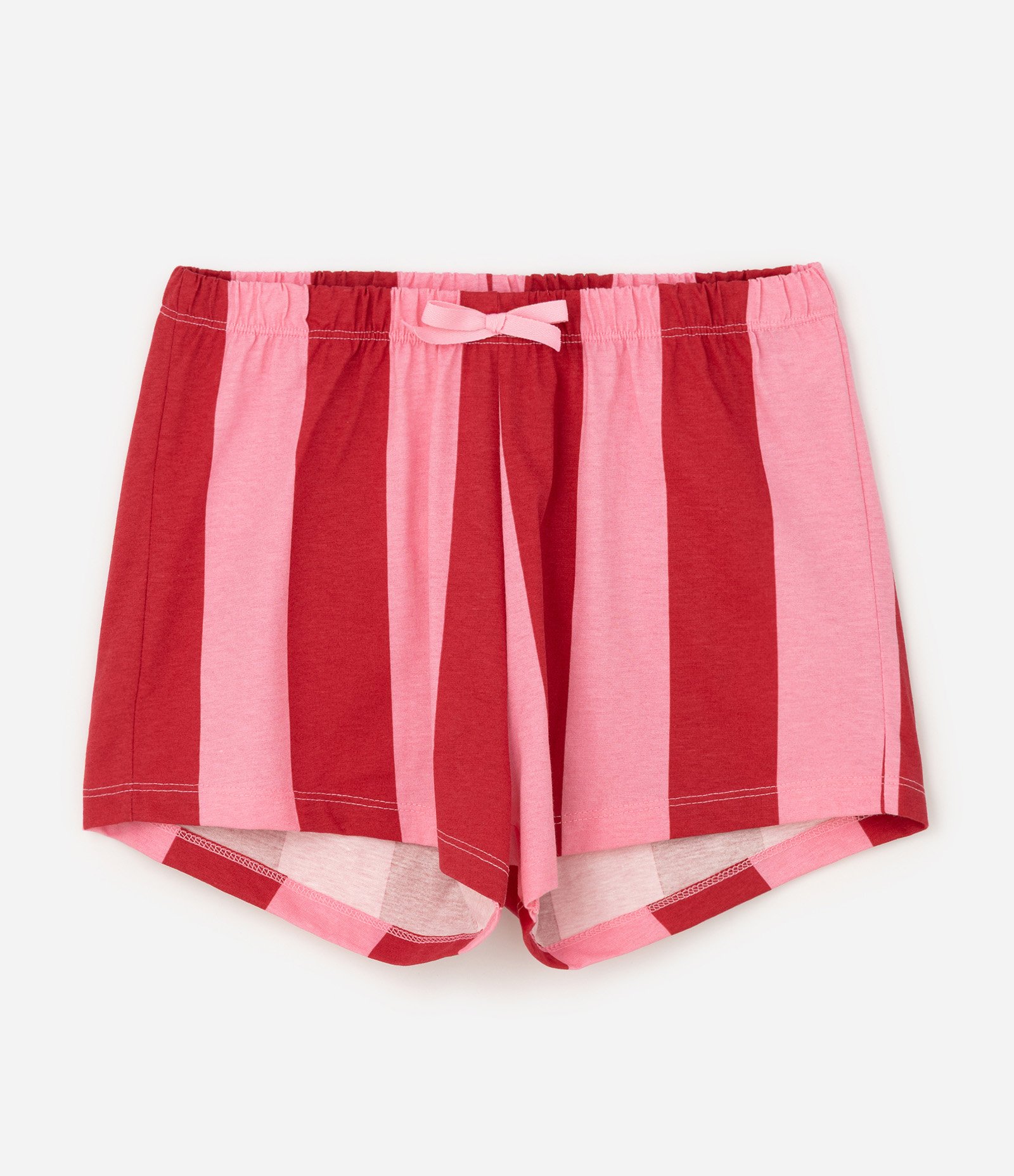Pijama Infantil Hello Kitty Blusa Manga Curta e Short com Chaveiro - Tam 5 a 14 Anos Branco 6