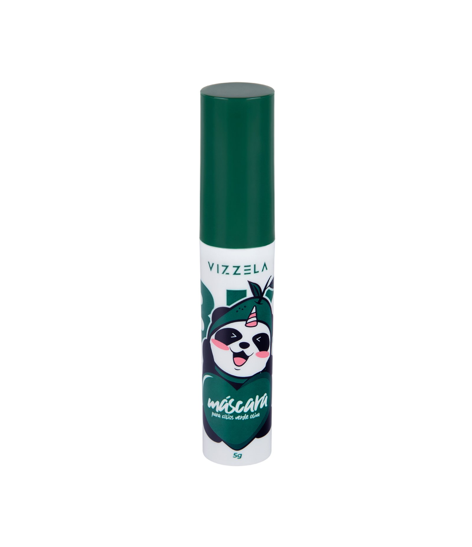 Mascara Para Cílios Big No Panda Olive Green Vizzela Verde 1