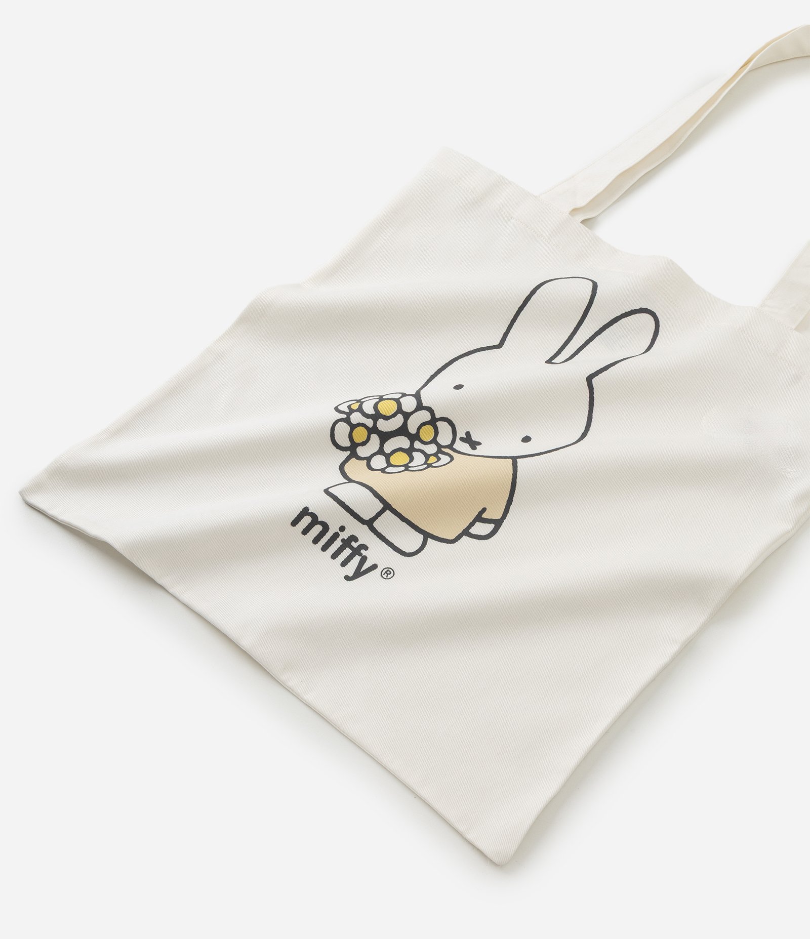 Sacola Dobrável Ecobag em Algodão com Estampa Miffy Off White 4