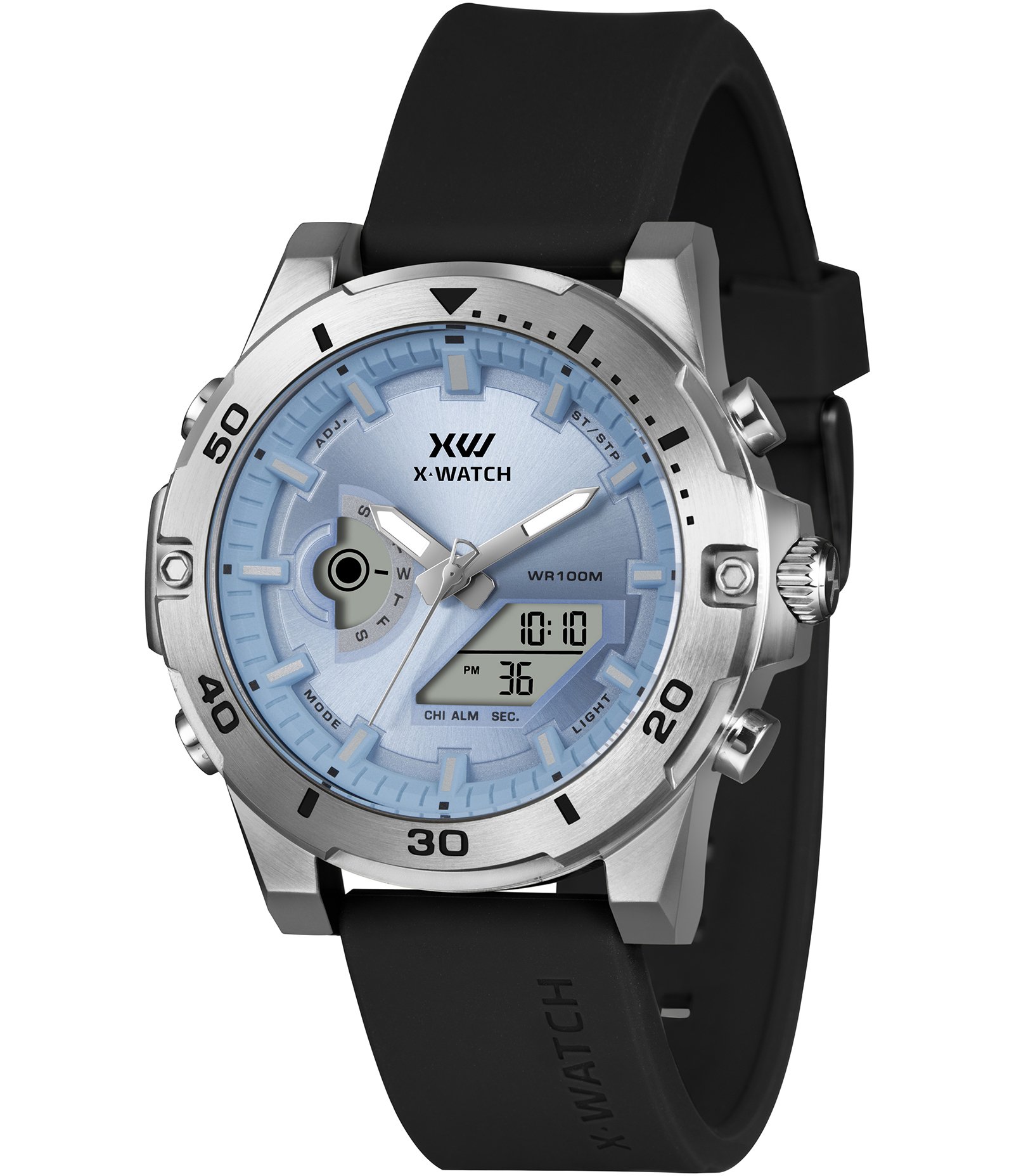 Relógio Analógico X-Watch XMSPA037 D1PX Preto 1