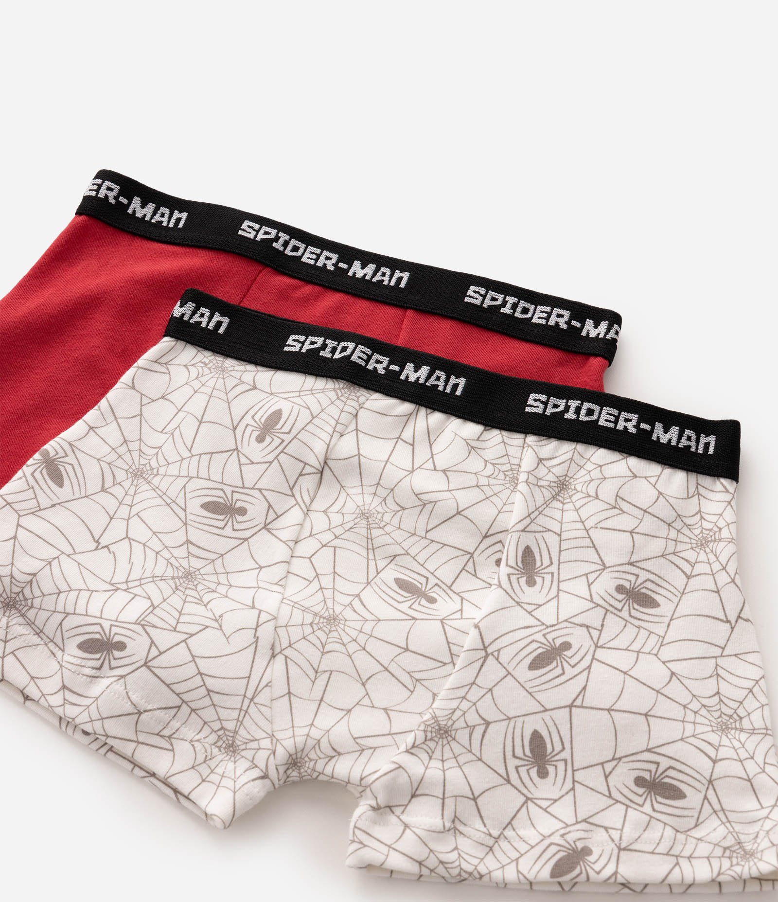 Kit 2 Cuecas Boxer Infantil Em Algodão Spider - Tam 4 a 10 Anos Multicores 4