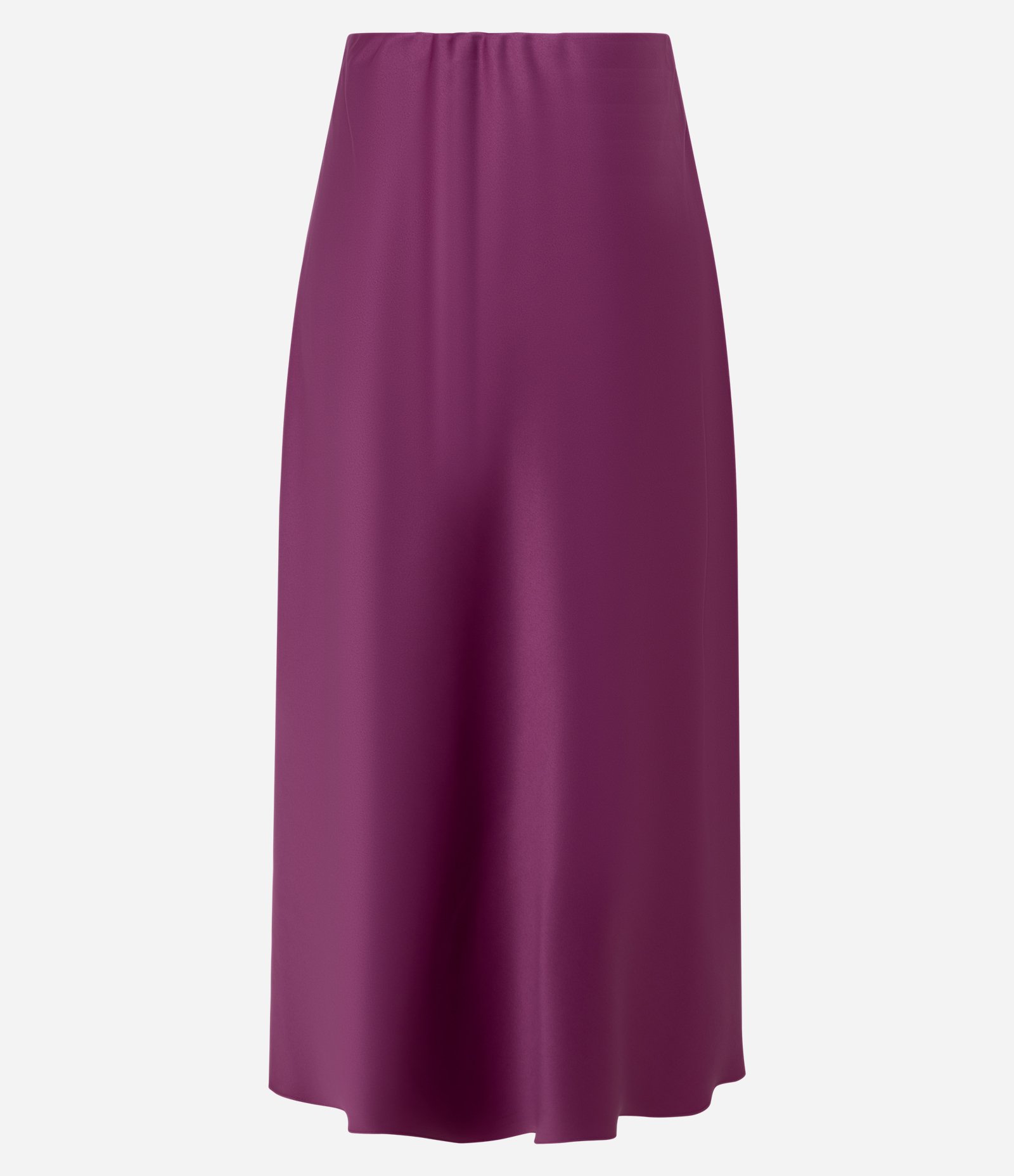 Saia Midi Slip Acetinada Rosa 2