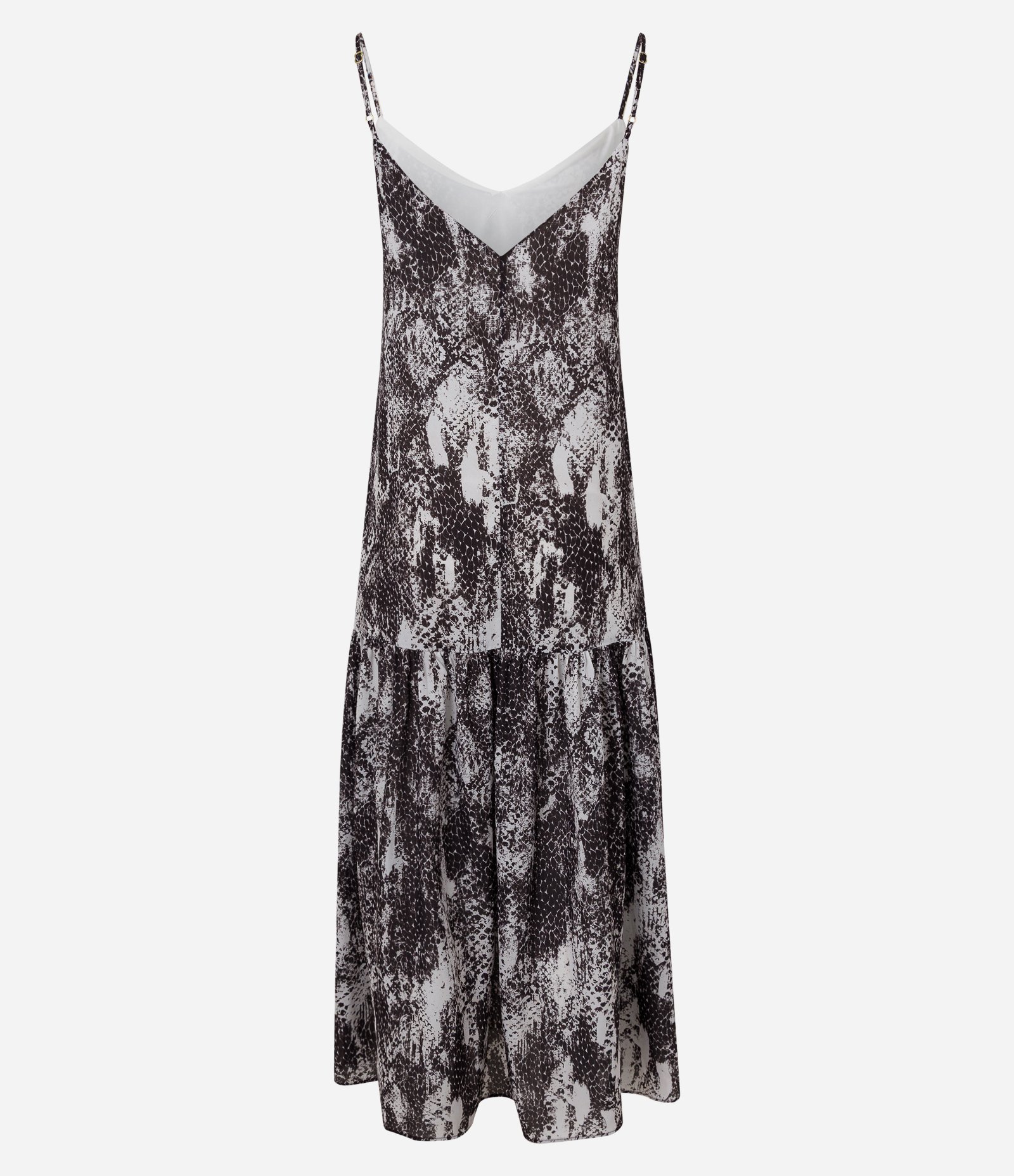 Vestido Midi em Chiffon com Estampa Animal Print Multicores 2