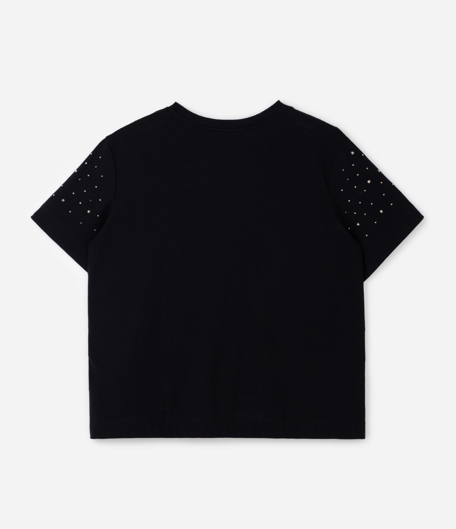Camiseta com Brilhos Aplicados Curve & Plus Size Preto 6