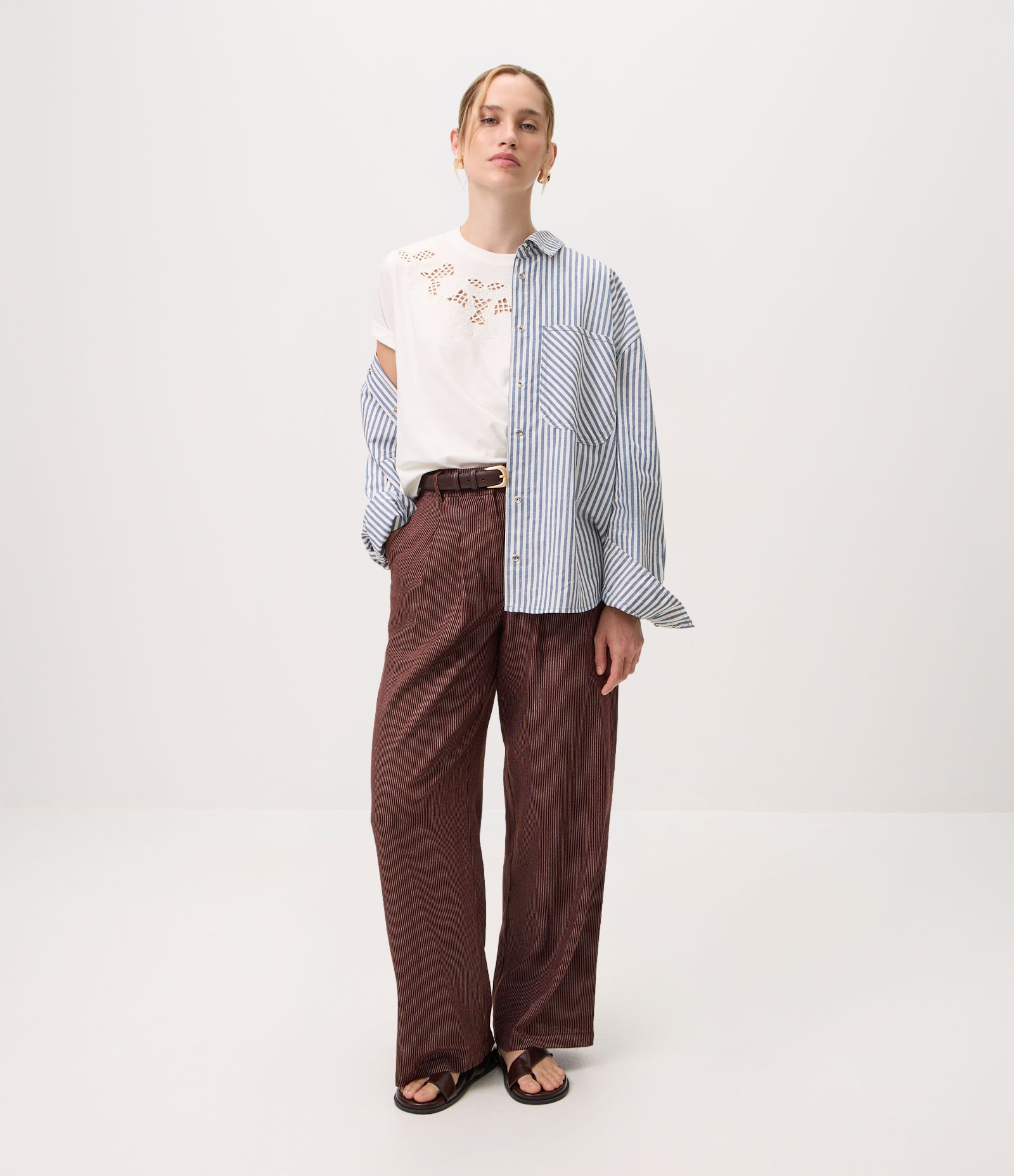 Blusa em Algodão com Bordado Richelieu Branco 2