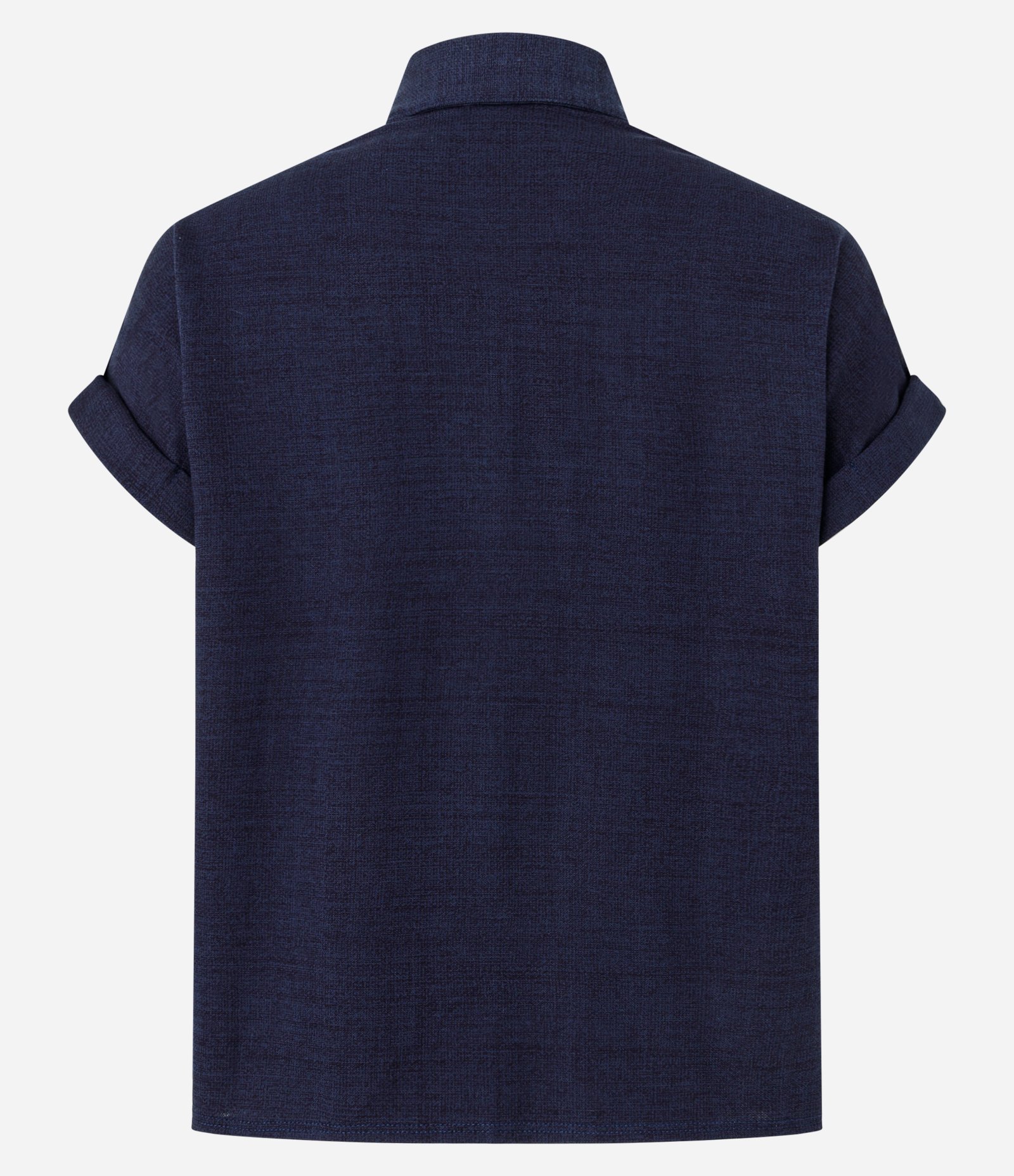 Blusa em Piquet Texturizada com Bolsos Frontais Azul 2