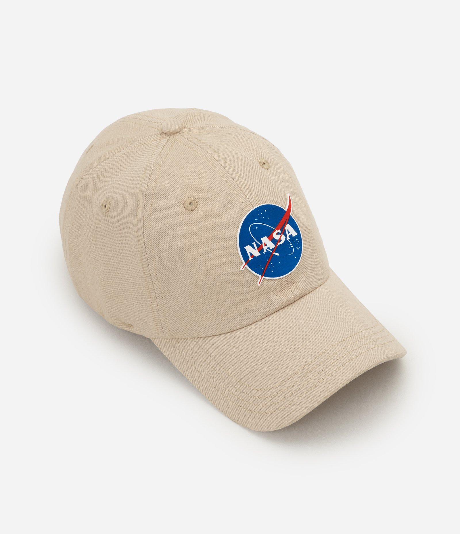 Boné em Algodão NASA Ajustável Bege 3