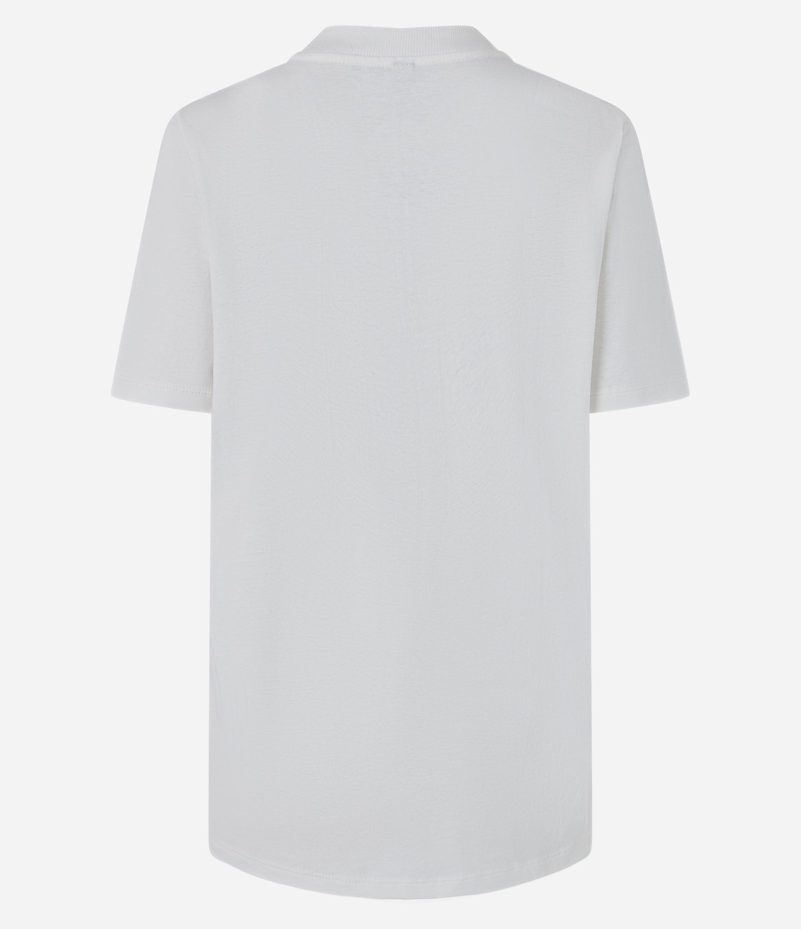 Camiseta Alongada em Algodão Free Spirit Floral Branco 6