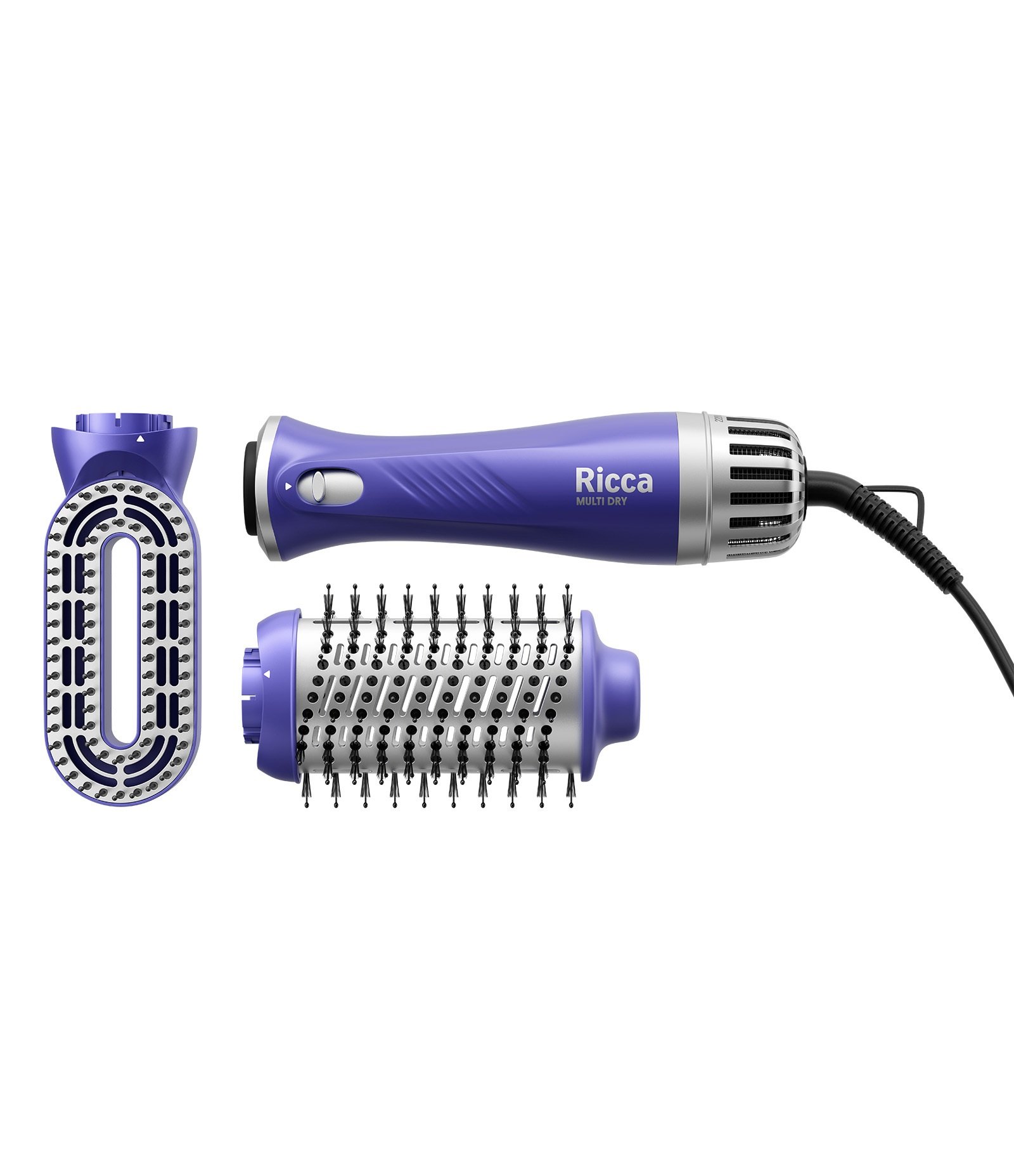 Escova Secadora Multi Dry Troca Cabeças Ricca U 3