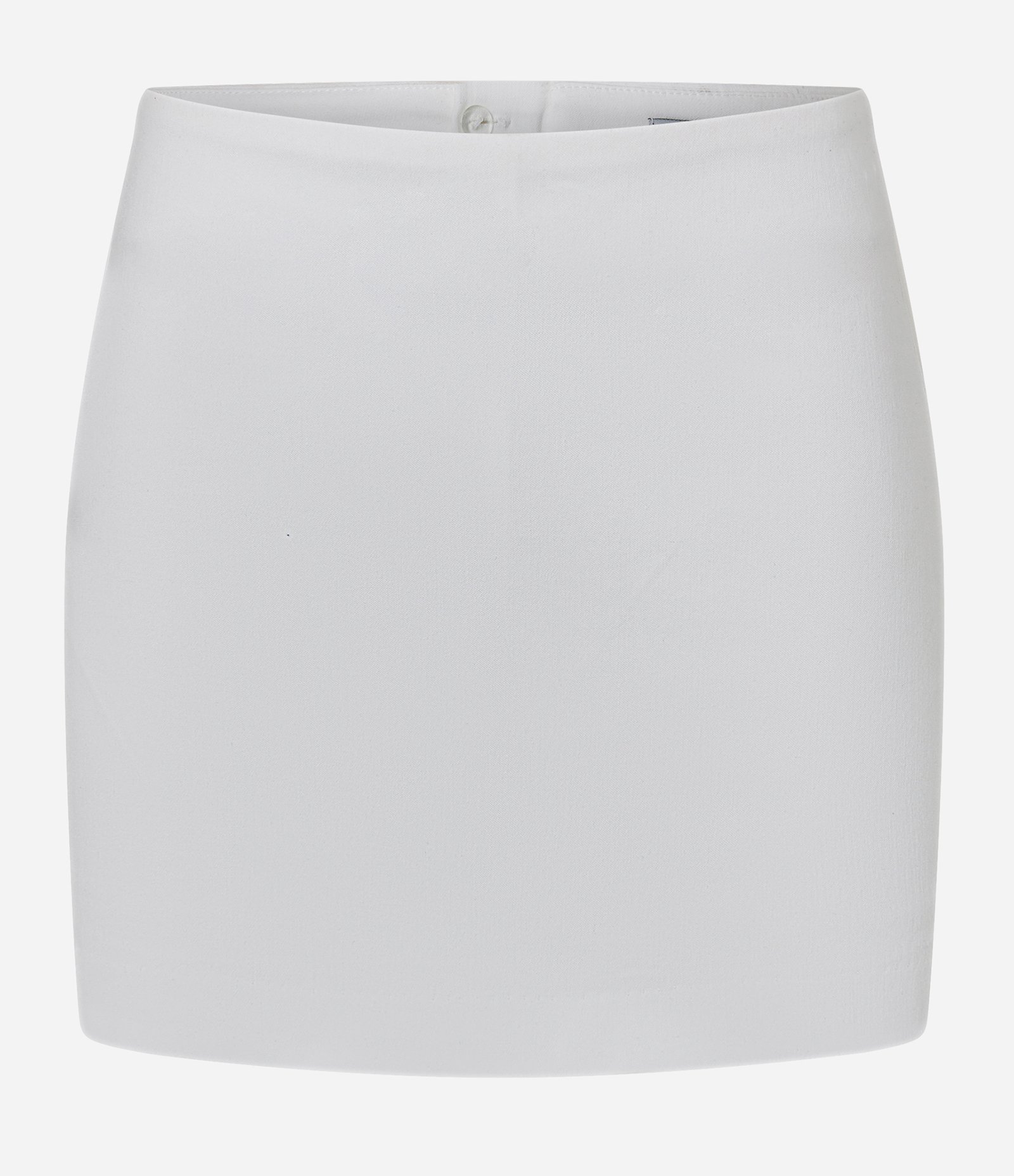 Short Saia Alfaiatado em Bengaline Branco 1
