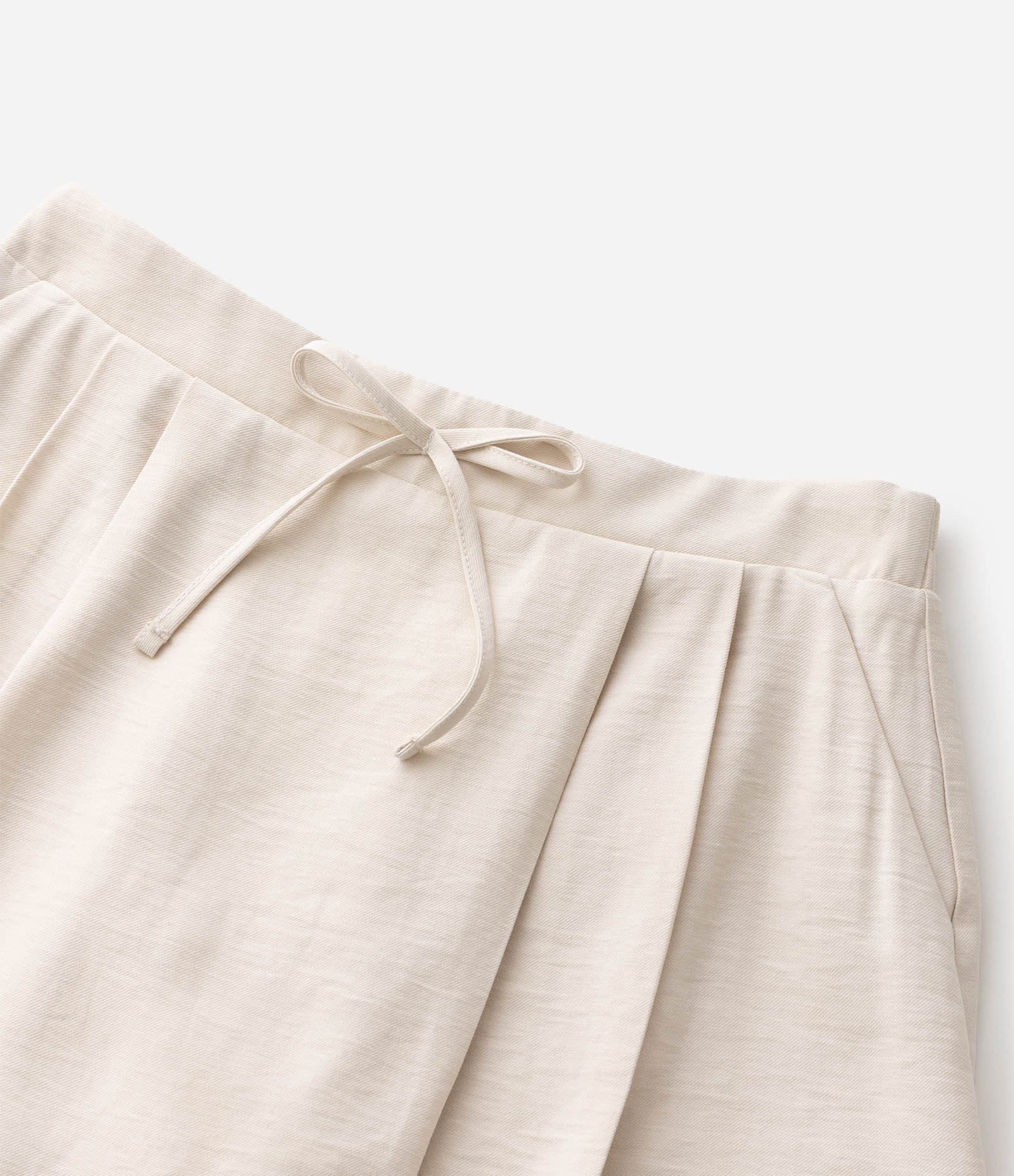 Short Saia Infantil Em Viscose Com Laço - Tam 5 a 16 Anos Bege 5