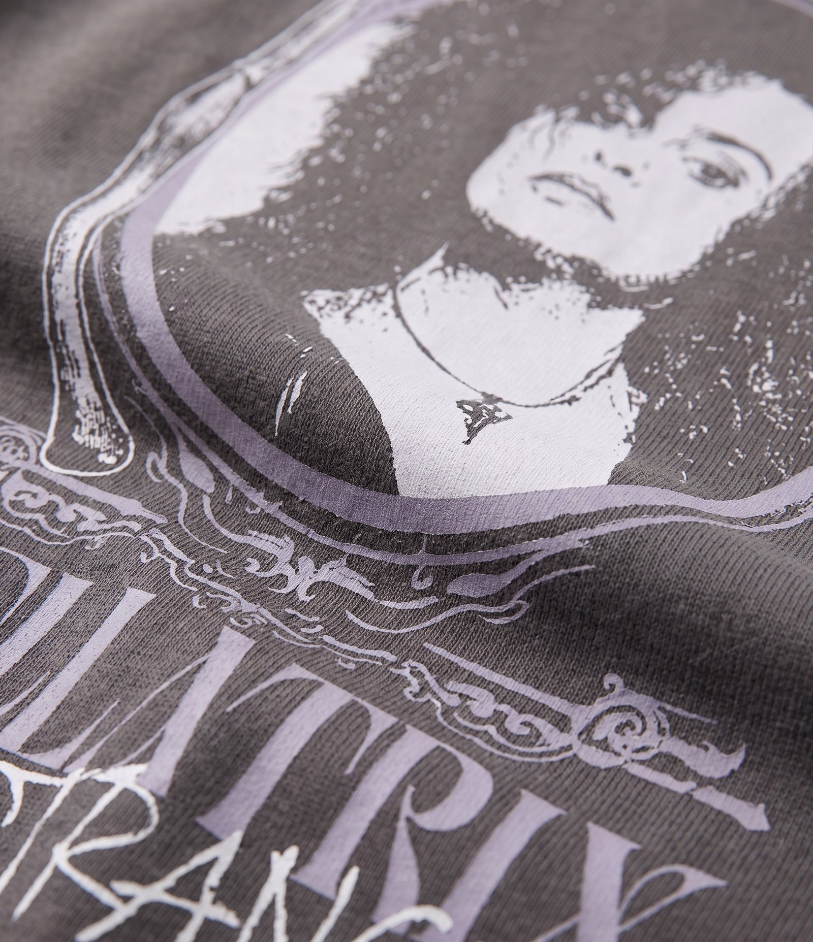 Camiseta Infantil em Algodão Harry Potter Estampa Bellatrix - Tam 6 a 16 Anos Cinza 6