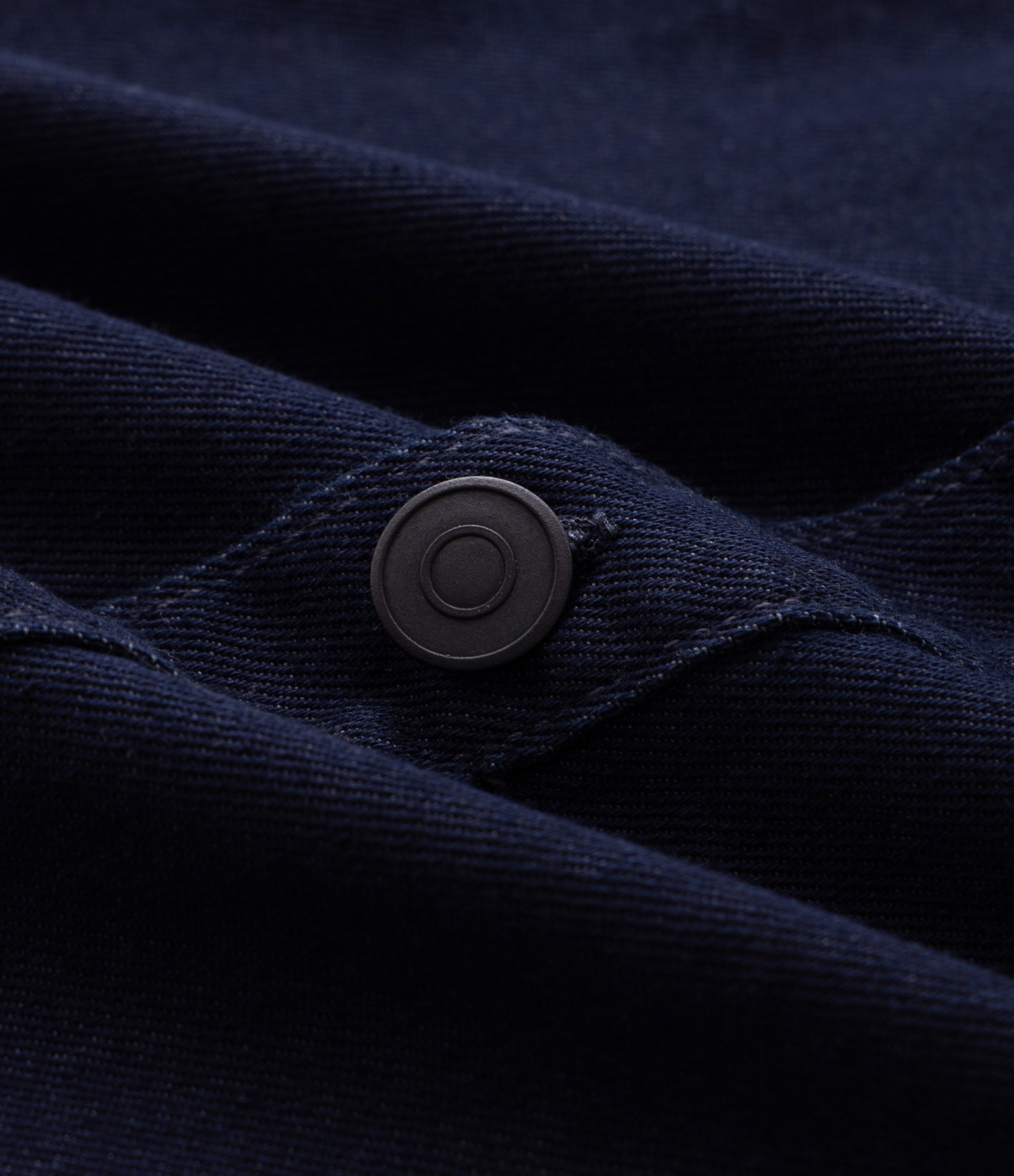 Camisa Boxy em Jeans com Fechamento por Botões Azul 7