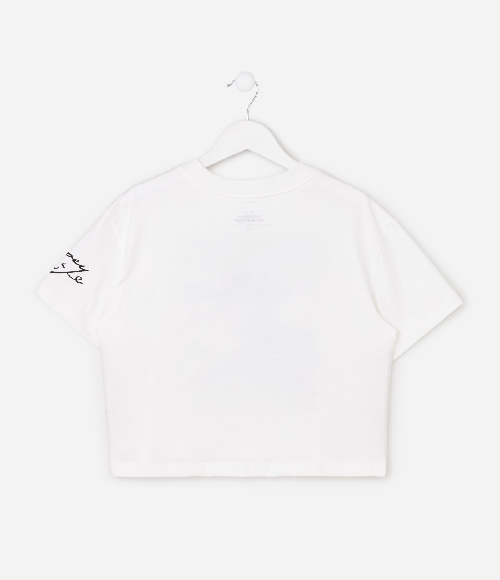 Camiseta Infantil Em Algodão K Pop Demon Hunters Estampa -Tam 6 a 14 Anos Branco 6
