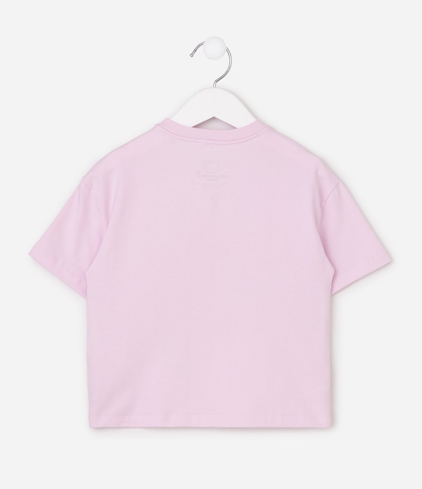 Camiseta Infantil com Laços e Estampa Hello Kitty - Tam 1 a 14 Anos Rosa 4