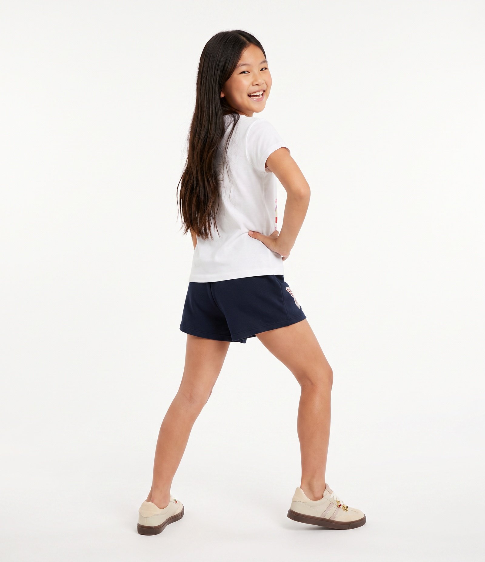 Camiseta Infantil com Estampa Frontal de Frutas e Lettering - Tam 5 a 16 Anos Branco 3